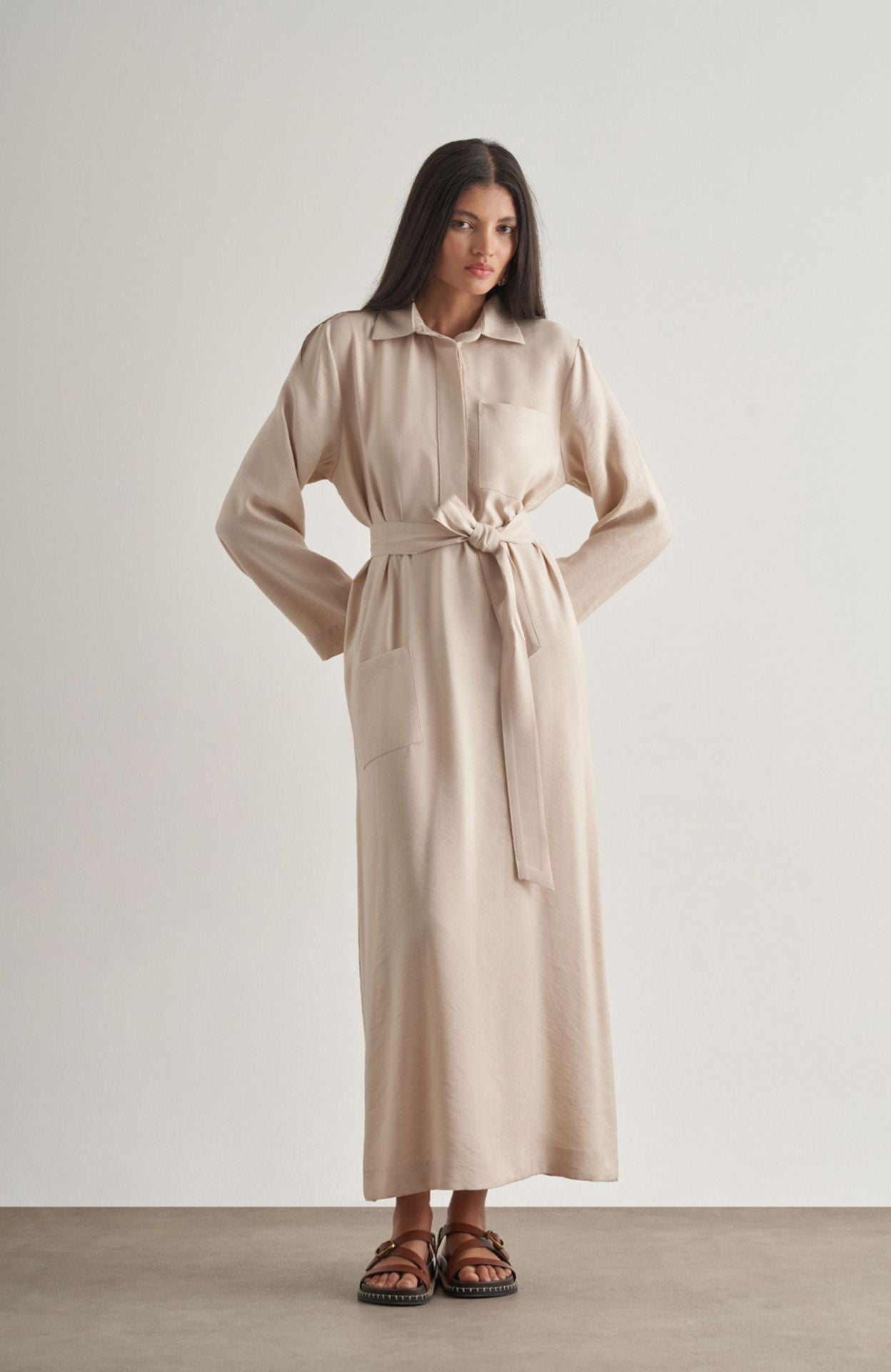 Mizalle Shirt Dress - Dress