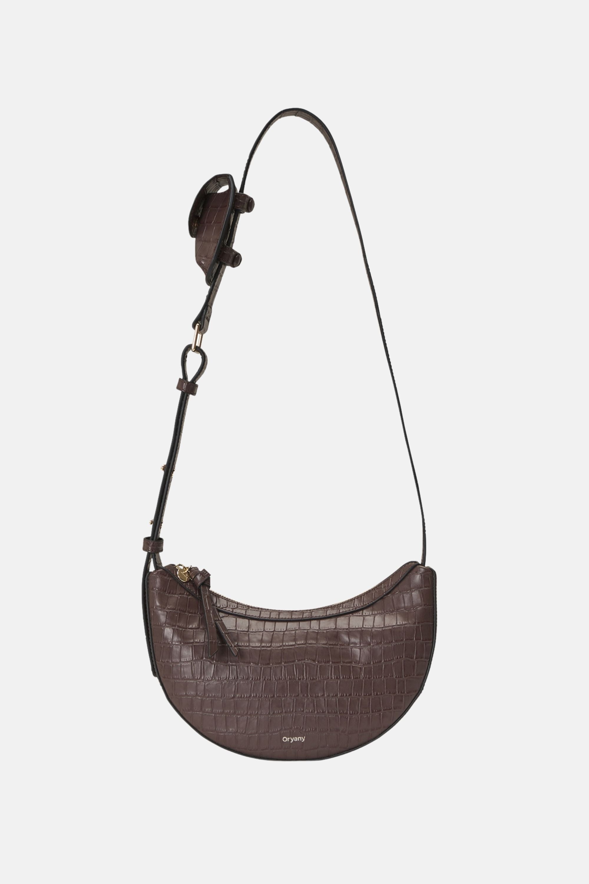 Sample Product - Oryany - Rookie Croco Crossbody Medium Handbags - Deep Brown