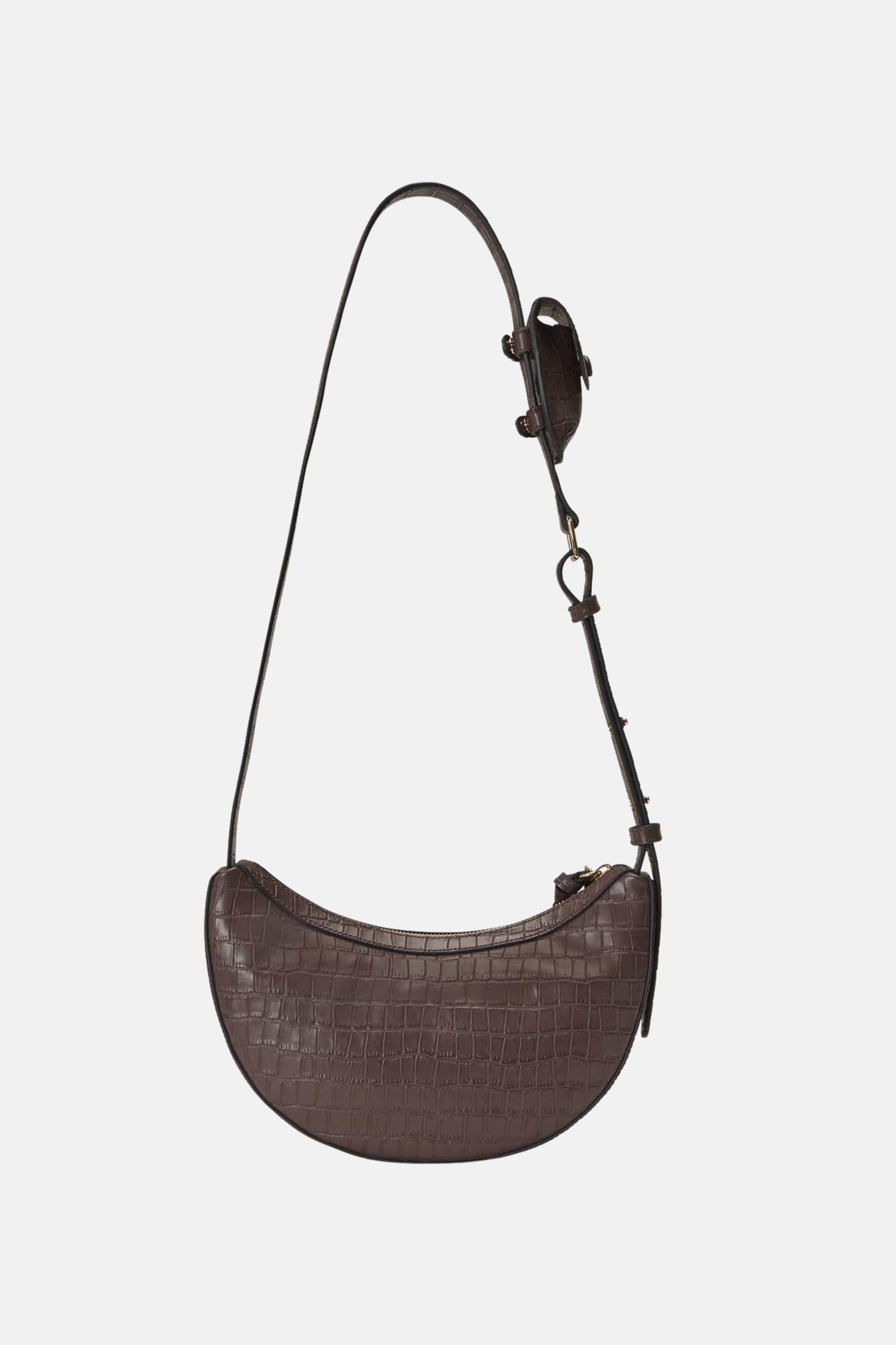 Sample Product - Oryany - Rookie Croco Crossbody Medium Handbags - Deep Brown