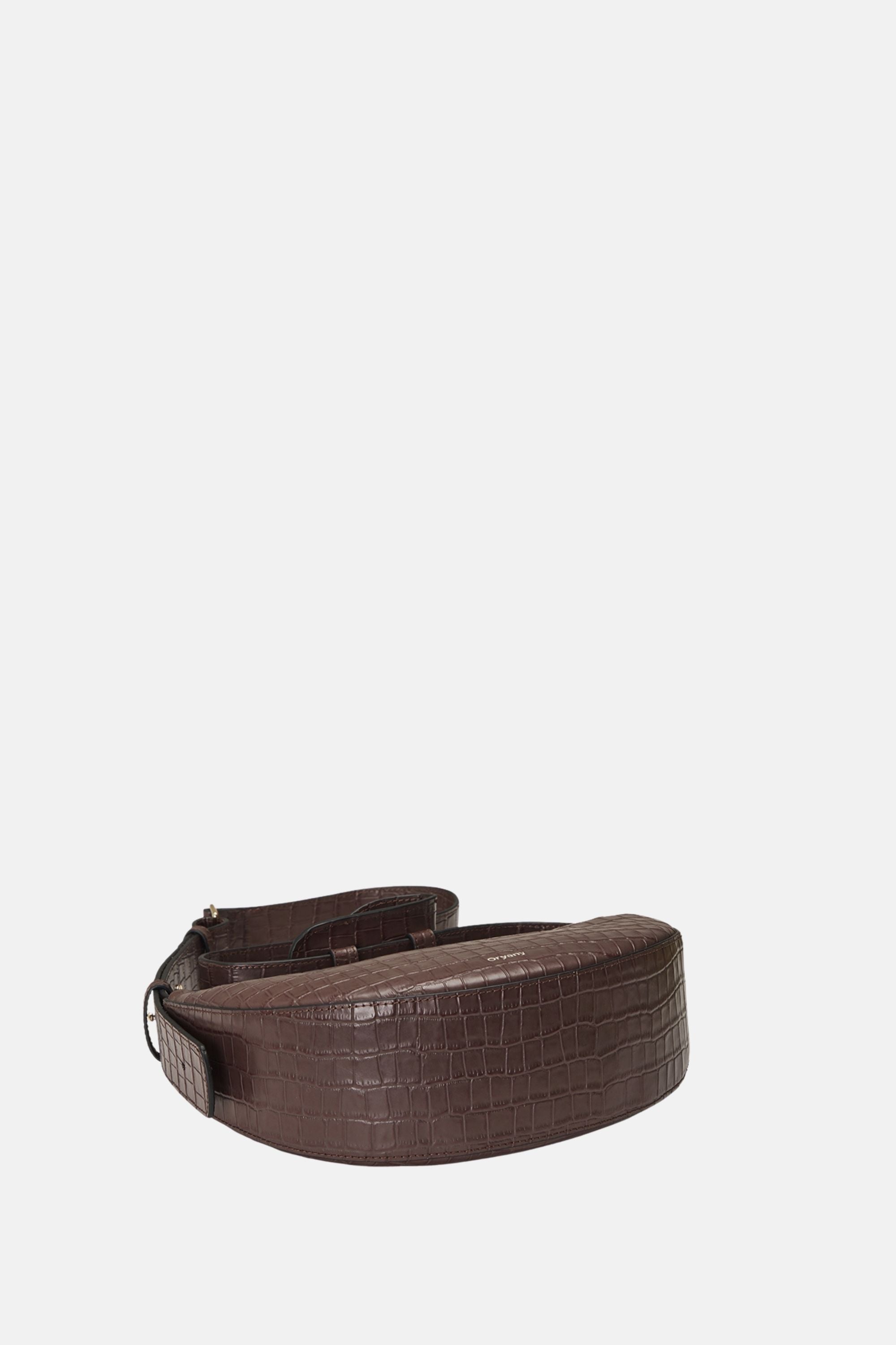 Sample Product - Oryany - Rookie Croco Crossbody Medium Handbags - Deep Brown