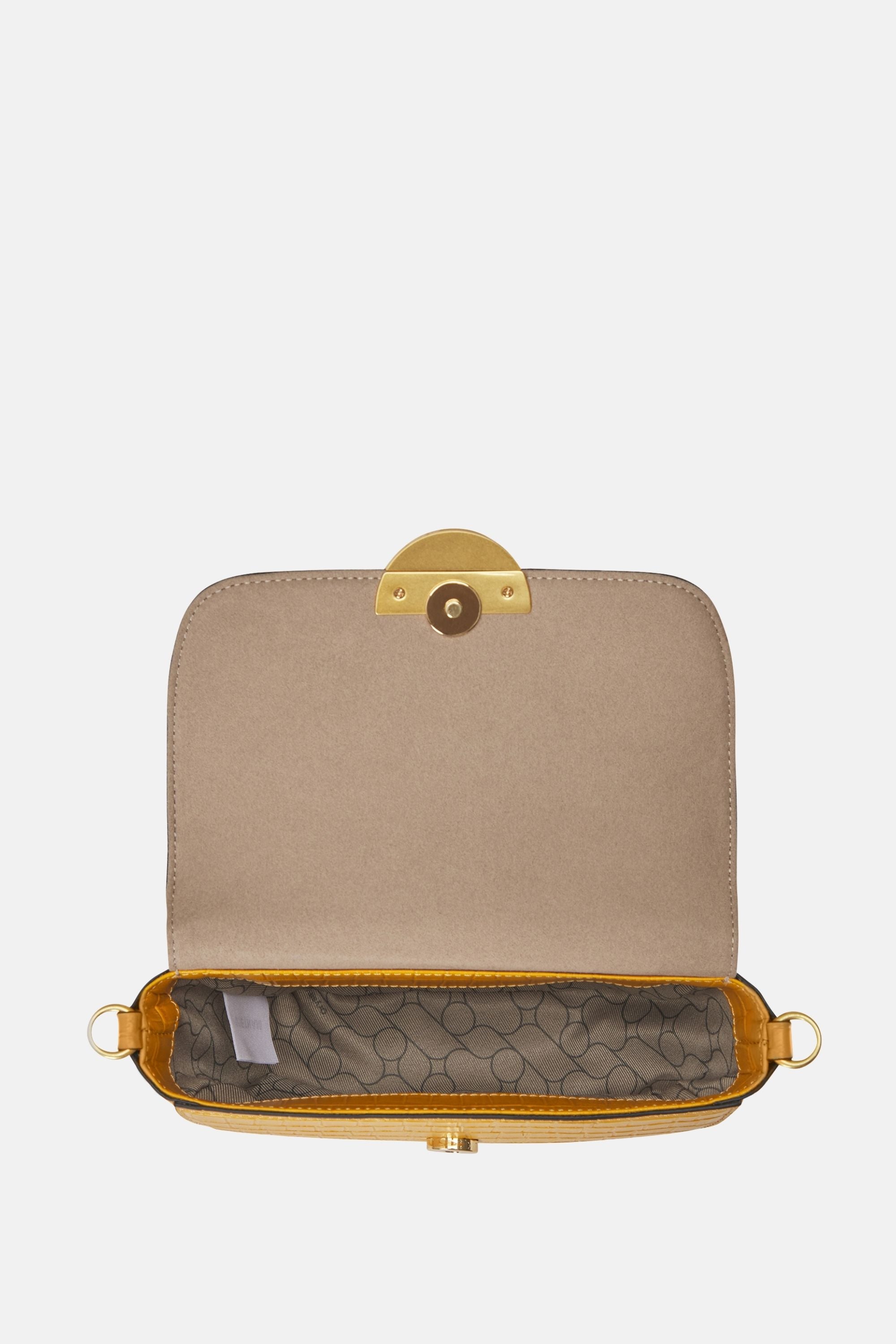 Lottie Croco Crossbody - Small Crossbody - Shadow Yellow / One size