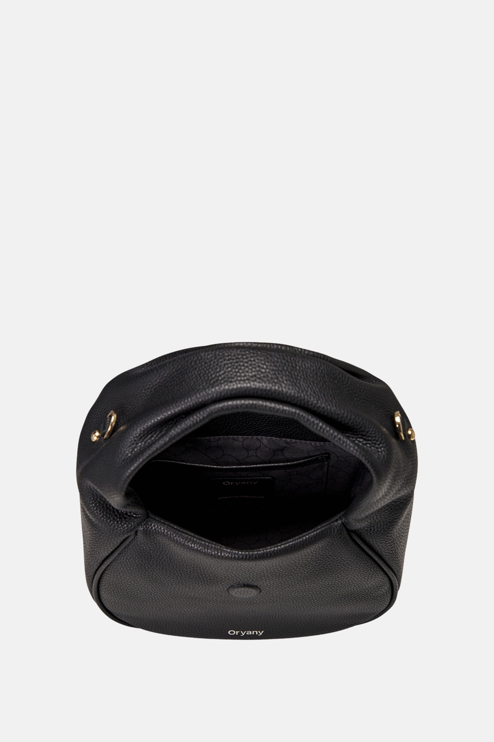 Sample Product - Oryany - Anaan Medium Satchel Tote – Top Handle Crossbody Bag - Black Leather