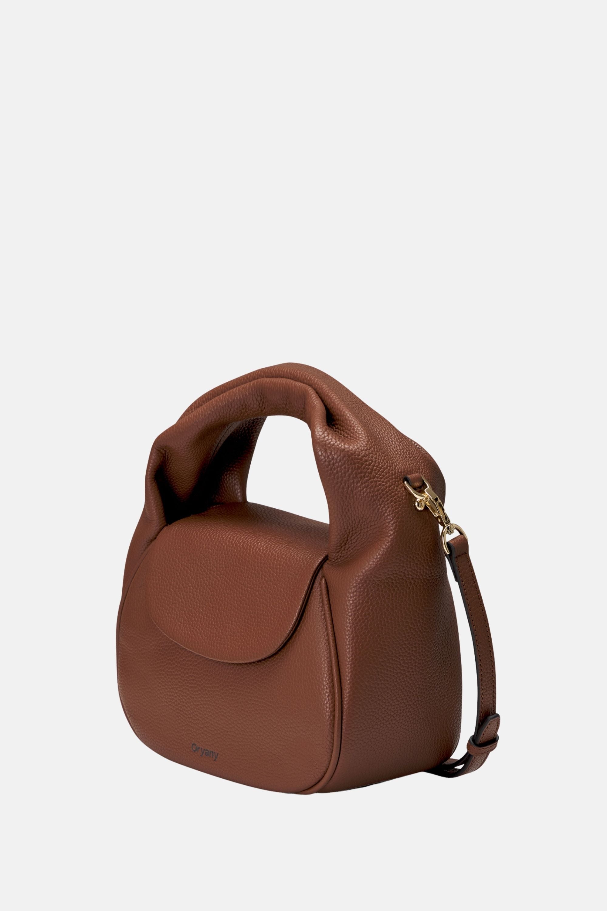 Sample Product - Oryany - Anaan Medium Satchel Tote – Top Handle Crossbody Bag - Toffee Tan Leather