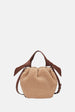 Oryany - Selena Eco Fur Bucket Medium Crossbody Handbags - Toffee Tan / One size
