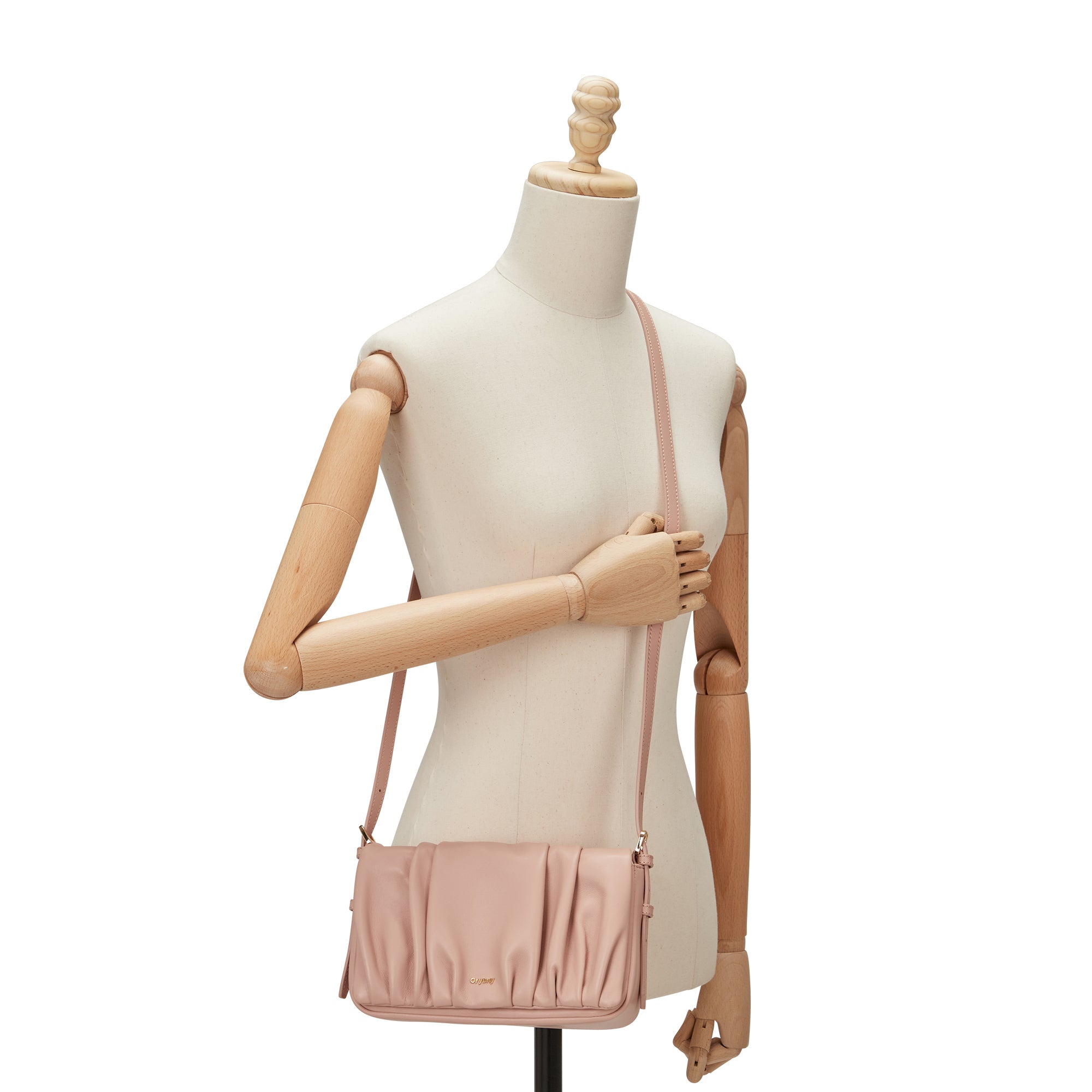 Sample Product - Bell Shoulder - Medium Crossbody - Blush / One size