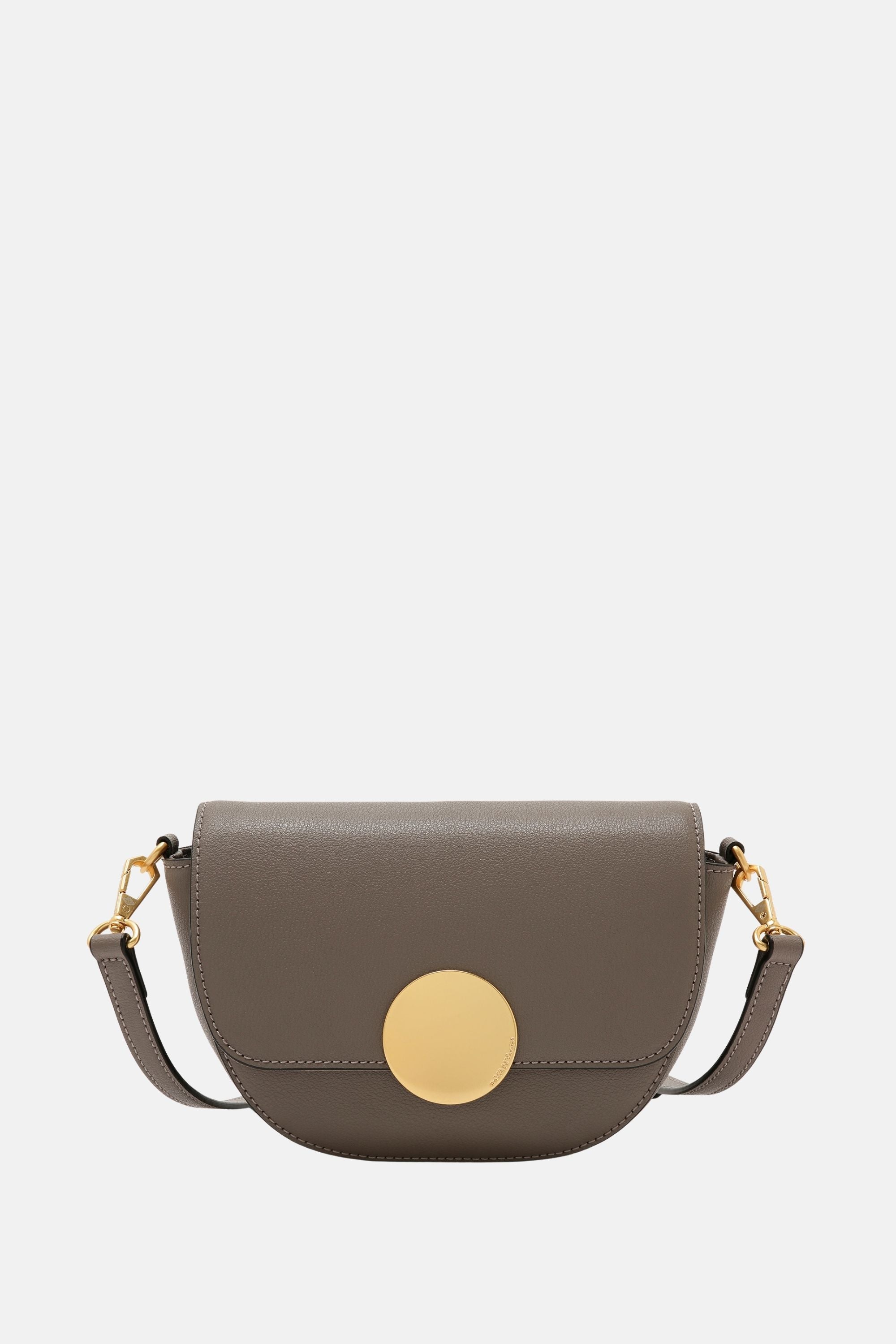 Oryany - Lottie Saddle Crossbody Small Handbags - Grey / One size