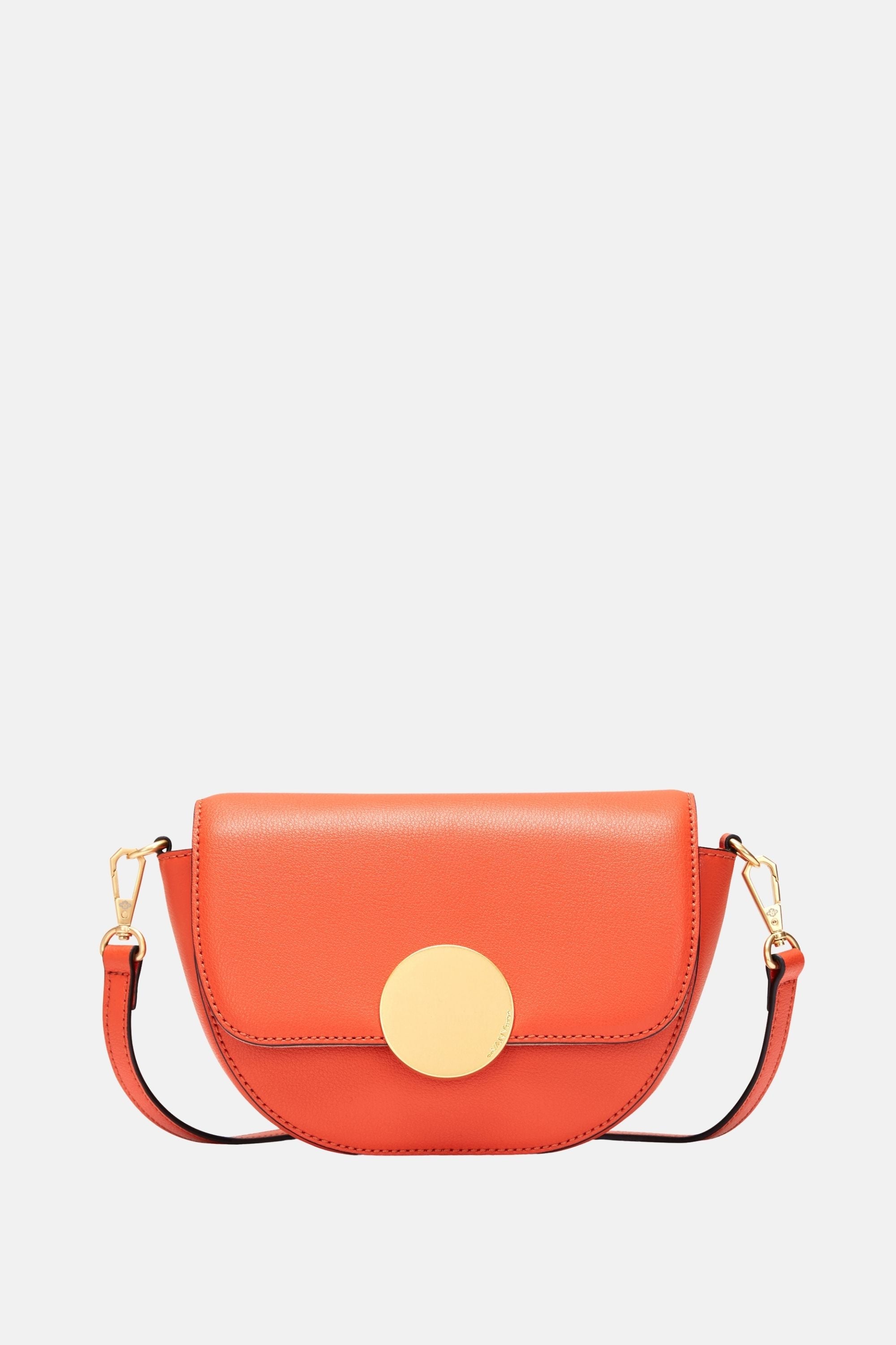 Oryany - Lottie Saddle Crossbody Small Handbags - Orange / One size