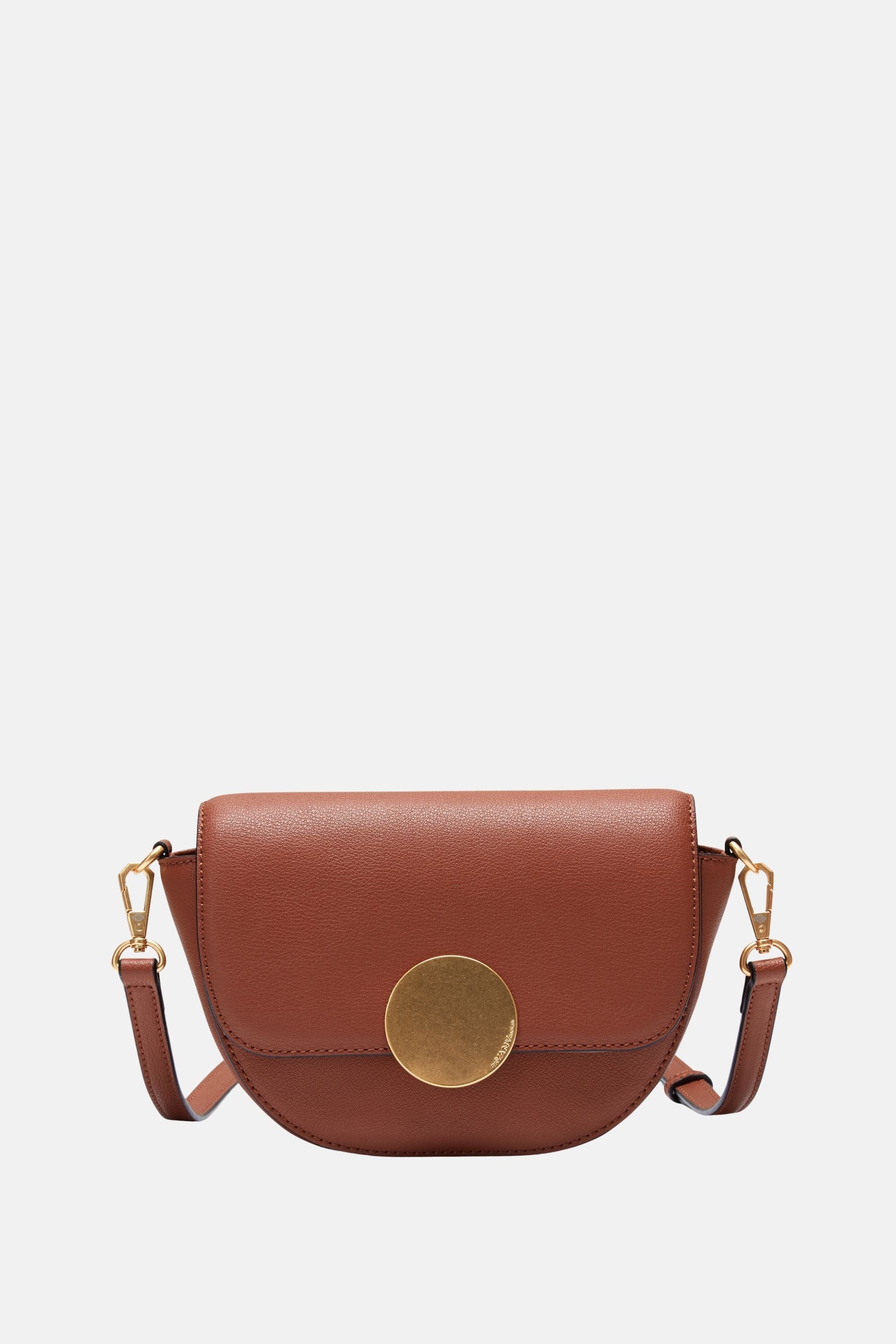 Oryany - Lottie Saddle Crossbody Small Handbags - Toffee Tan / One size