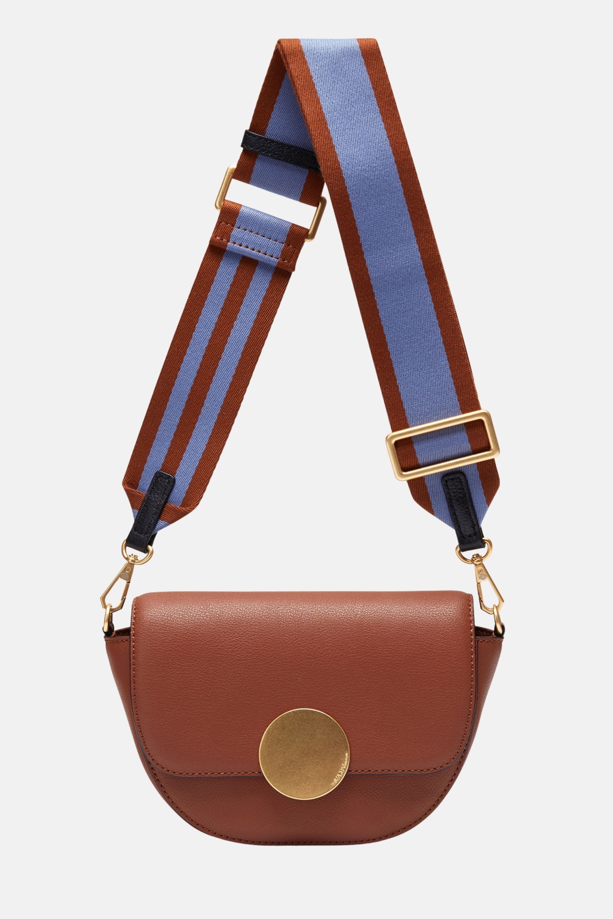 Oryany - Lottie Saddle Crossbody Small Handbags - Toffee Tan / One size