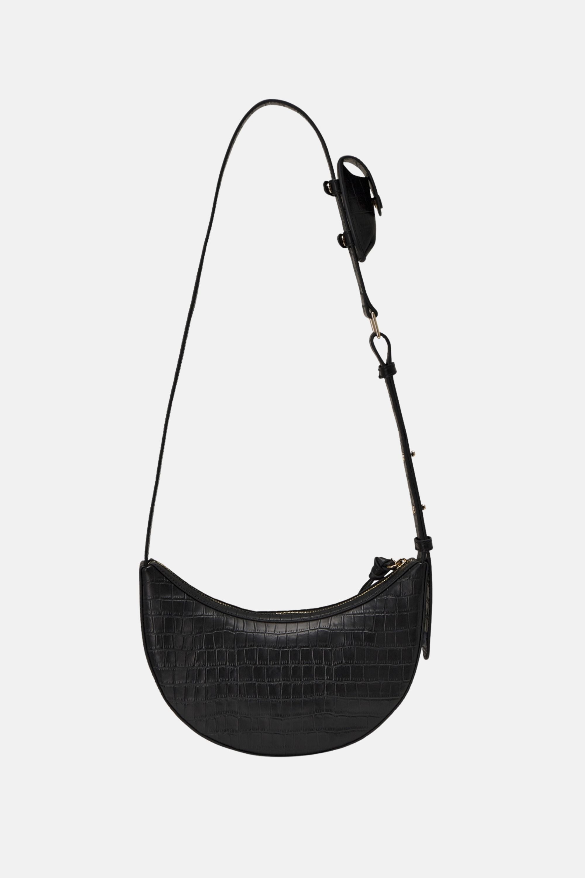 Sample Product - Oryany - Rookie Croco Crossbody Medium Handbags - Black
