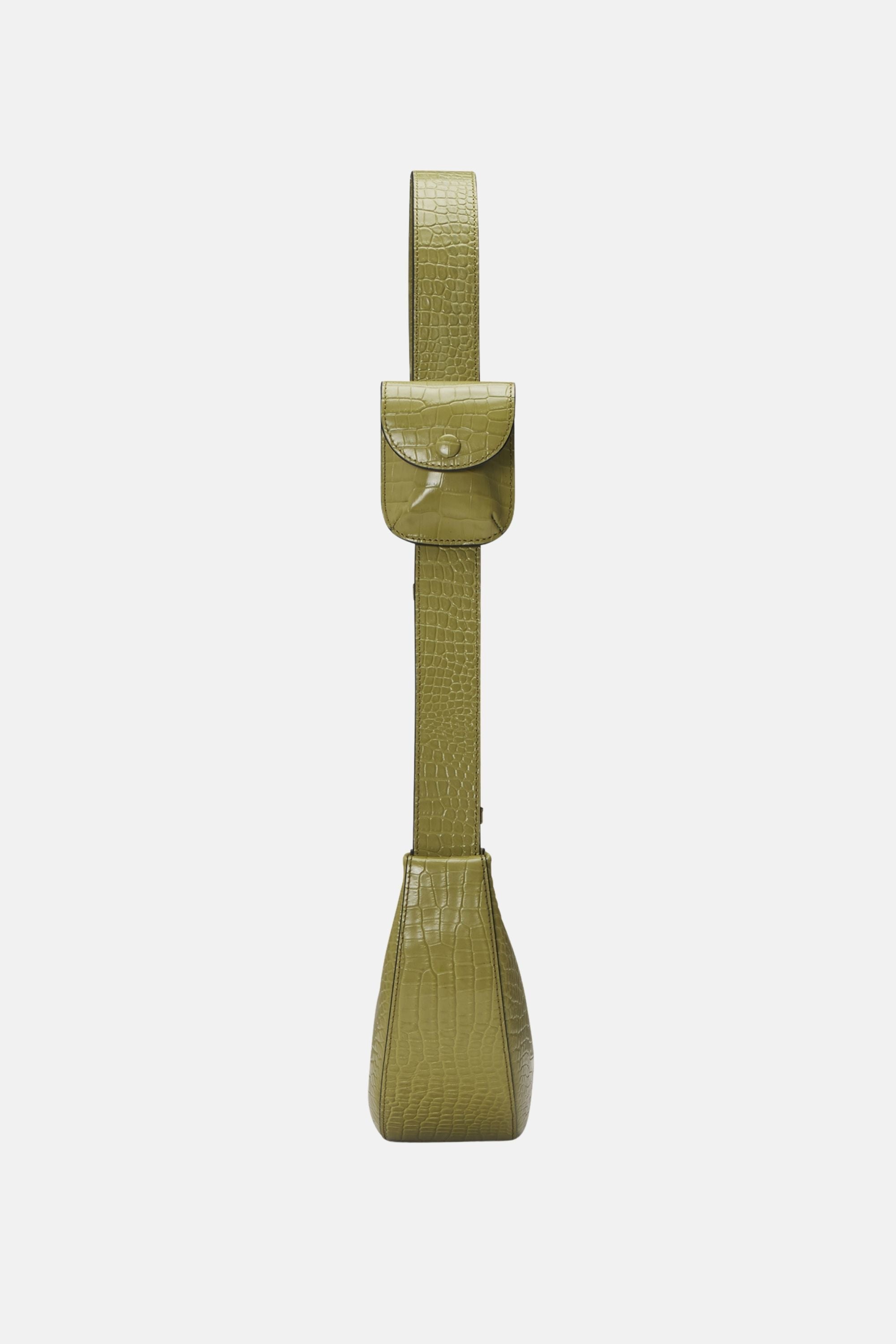 Sample Product - Oryany - Rookie Croco Crossbody Medium Handbags - Leaf Olive
