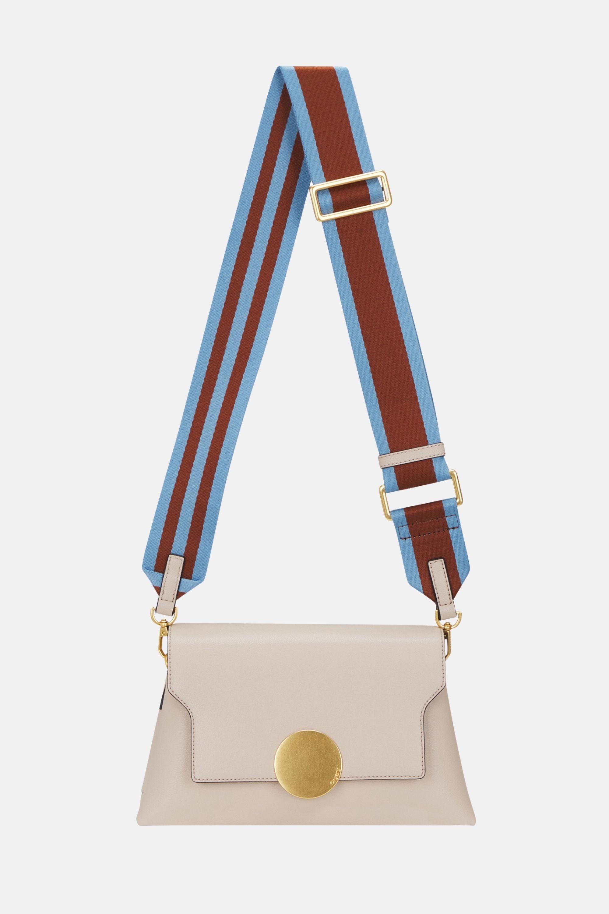 Oryany - Lottie Flap Crossbody Medium Handbags - Cream / One size