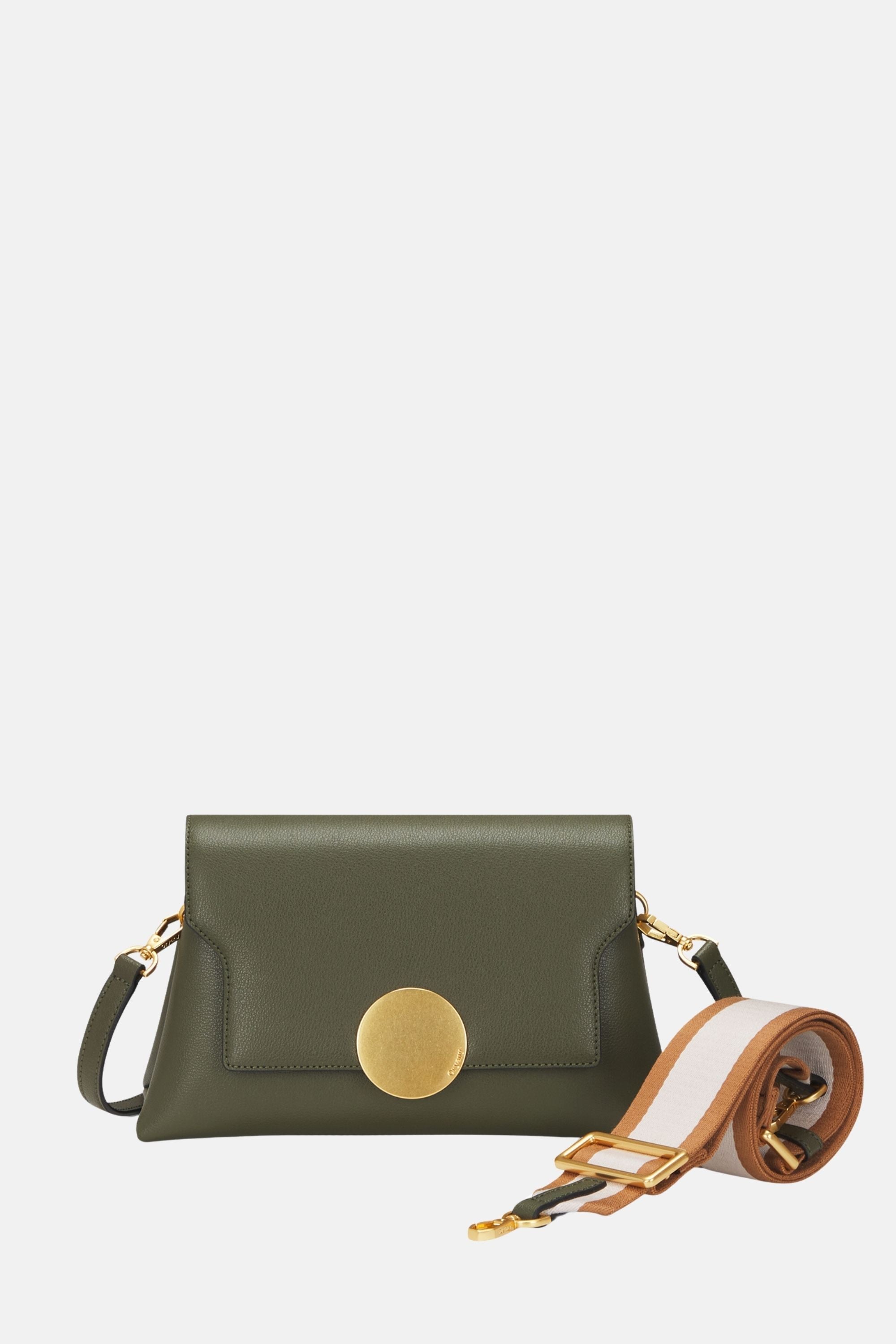 Oryany - Lottie Flap Crossbody Medium Handbags - Olive / One size