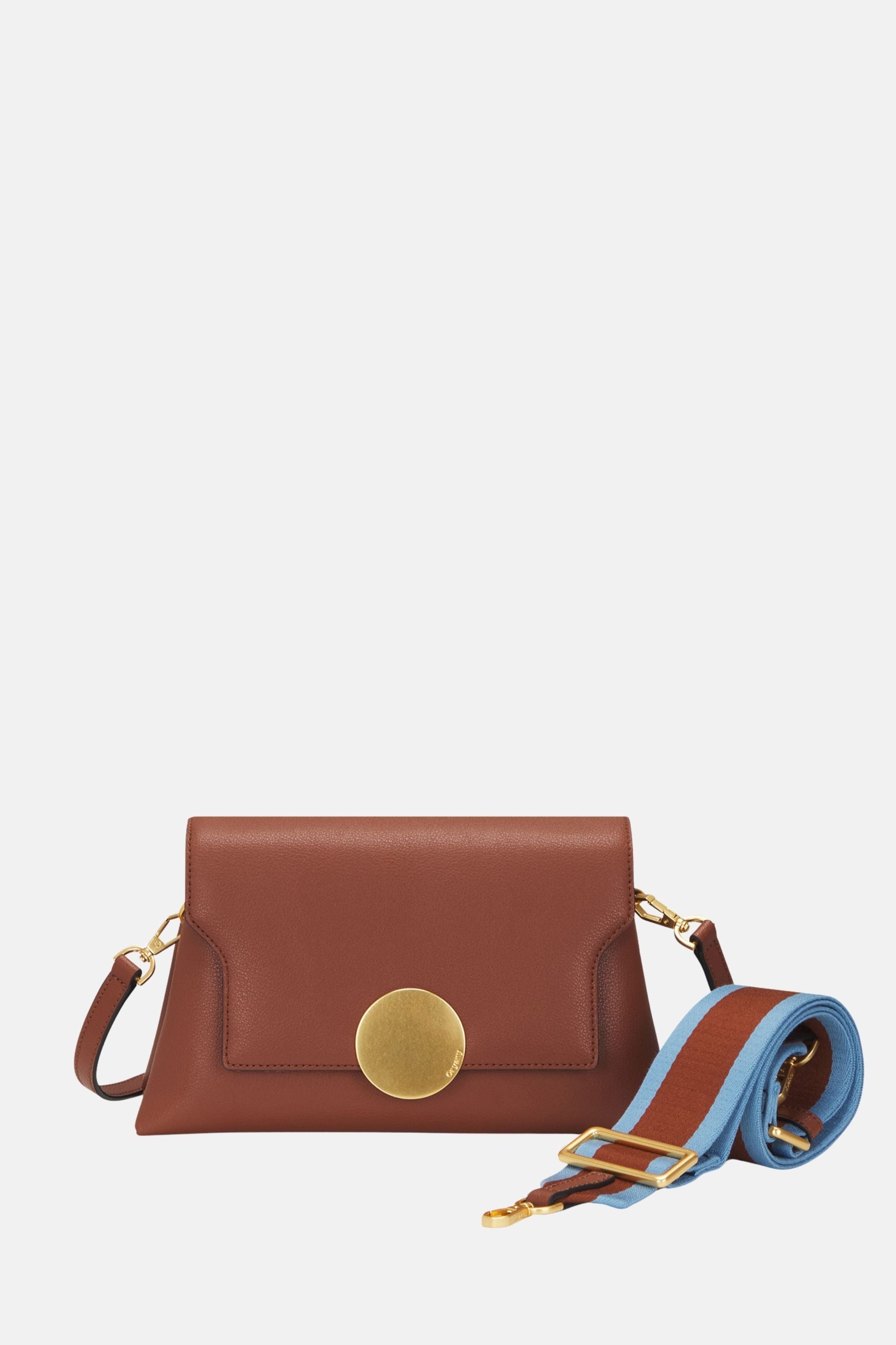 Oryany - Lottie Flap Crossbody Medium Handbags - Toffee Tan / One size