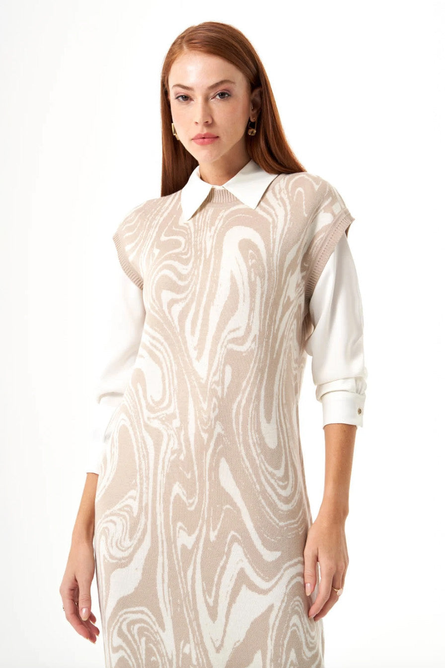 Mizalle - Dress Beige Apparel