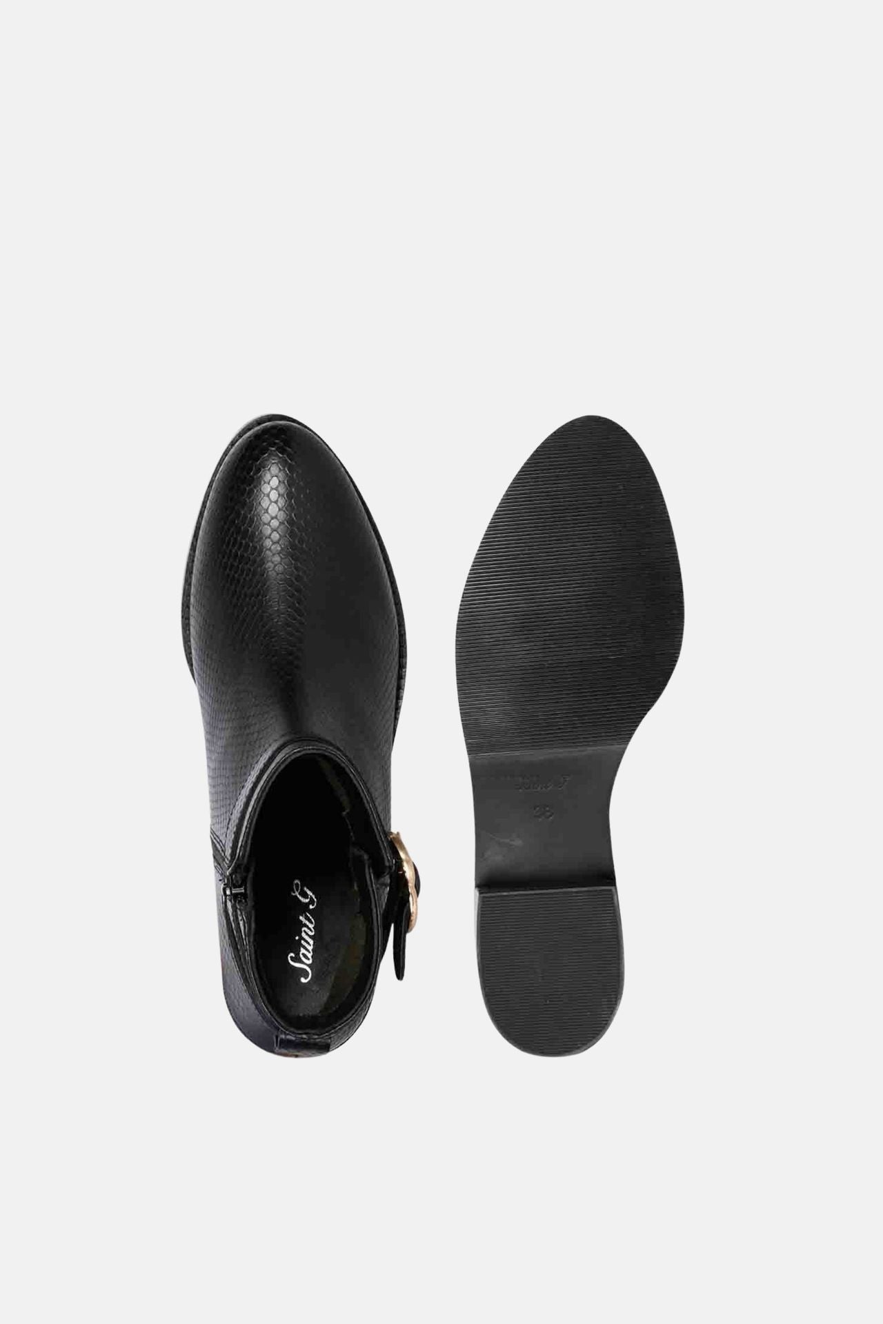 The Saint G - Eleanor - Black Ankle Boots