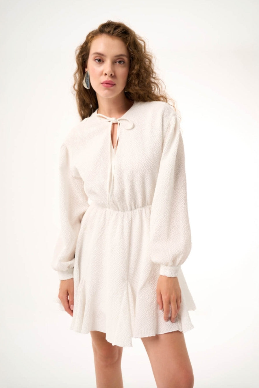 Mizalle - Dress Ecru Apparel