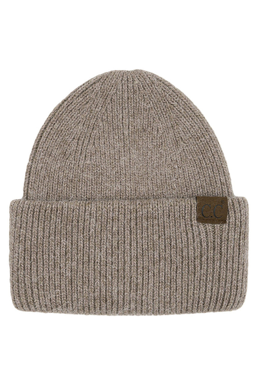 C.C Double Cuff Beanie Hat