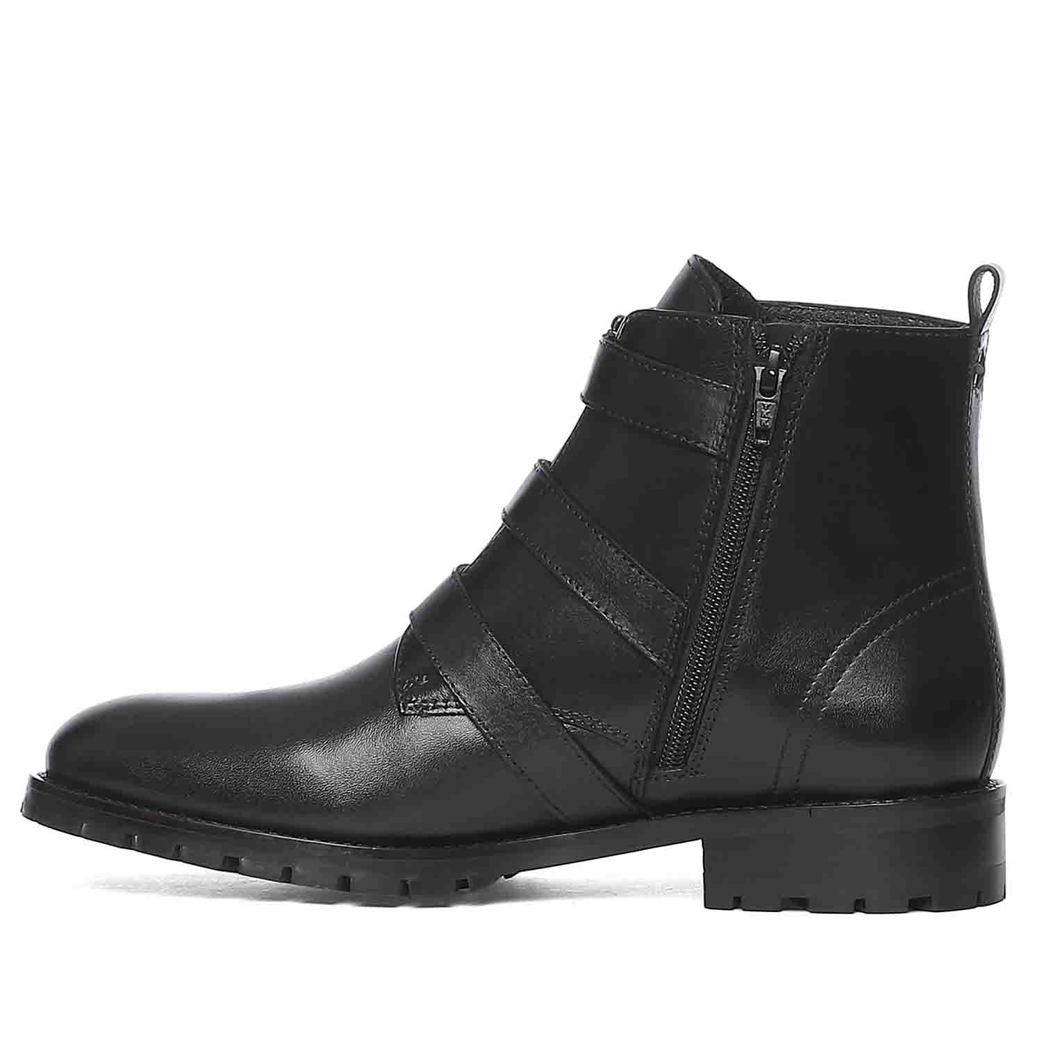 Aurora Multi Buckle Women's Leather Boots