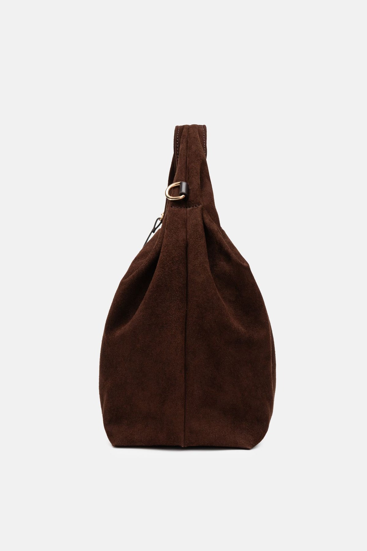Jelavu - Florence Suede Chocolate Satchel Bag