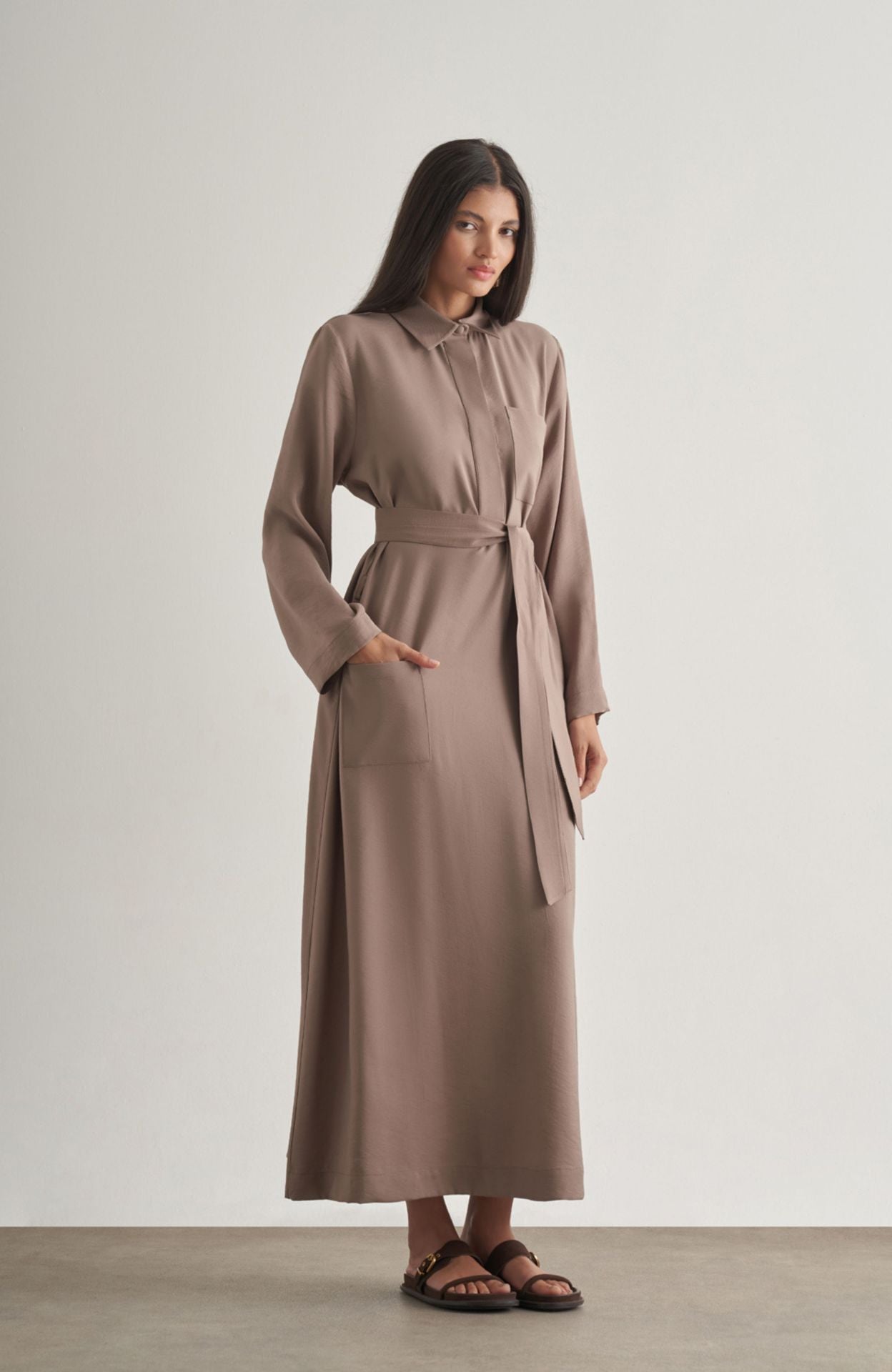 Mizalle Shirt Dress - Dress
