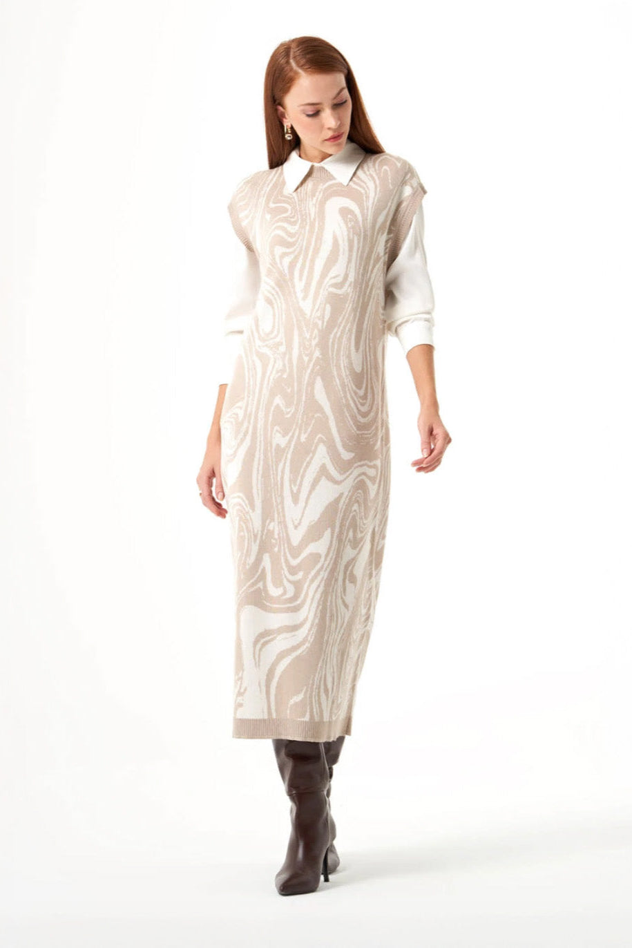 Mizalle - Dress Beige Apparel