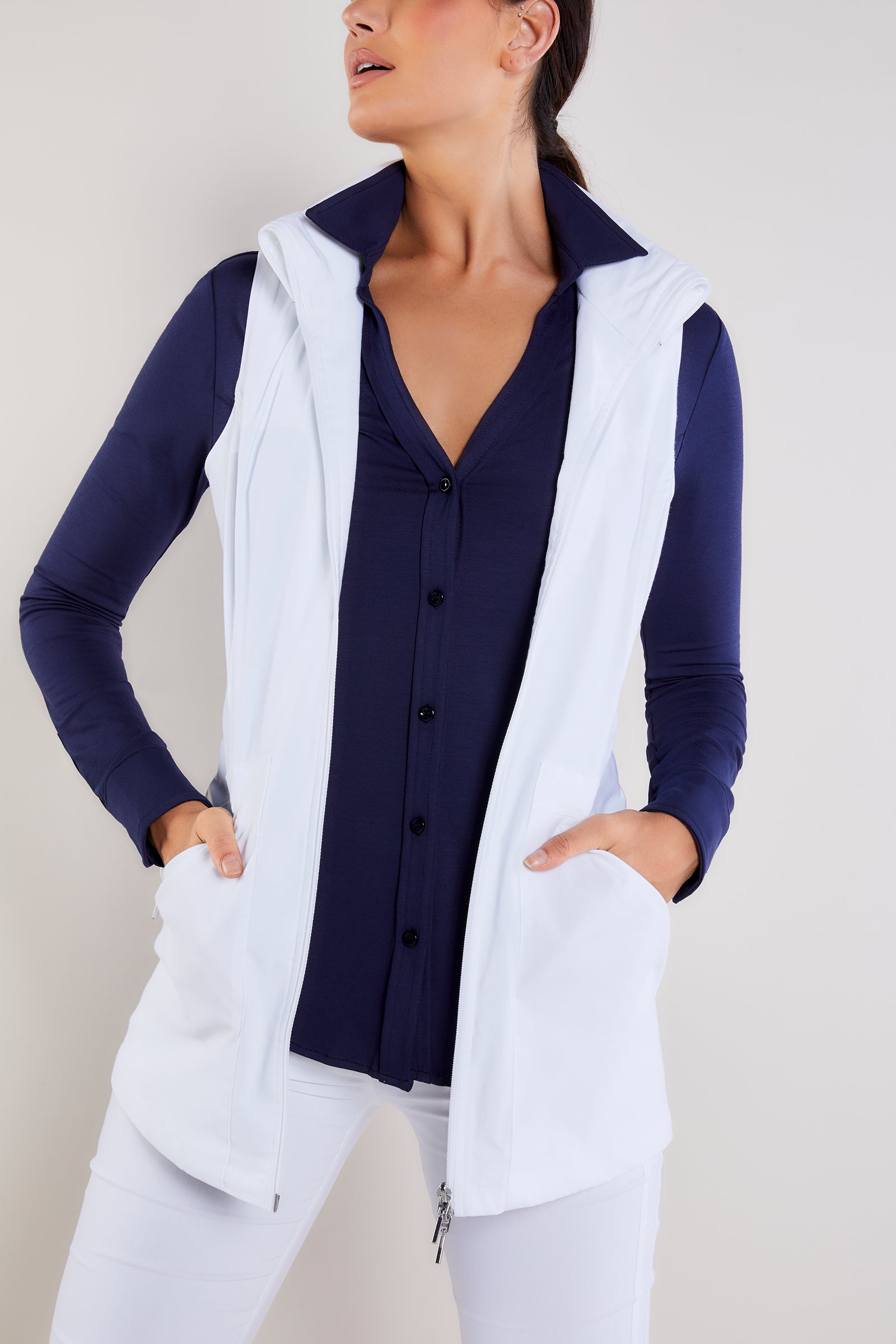 Nikki Longsleeve Pique Shirt