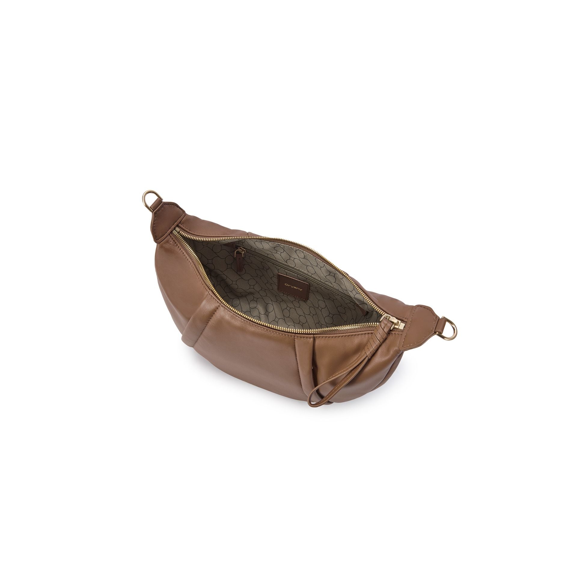 Sample Product - Oryany - Banana Leather M Crossbody Handbags - TAN / One size
