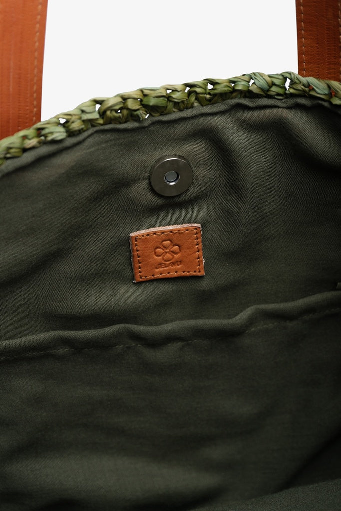 Jelavu - Hampton Dark Green Tote Bag