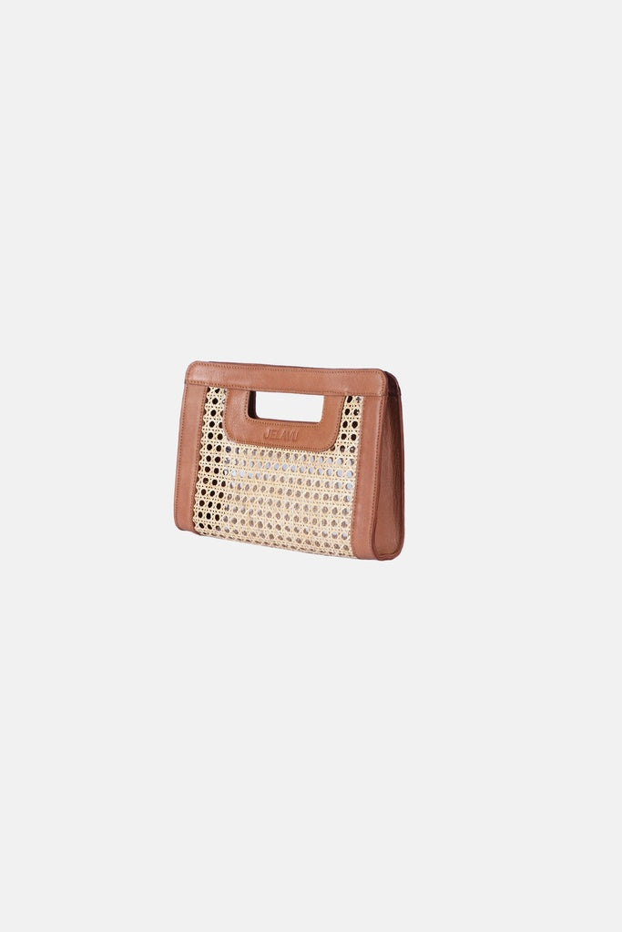 Jelavu - Delmare Tan Clutch Bag