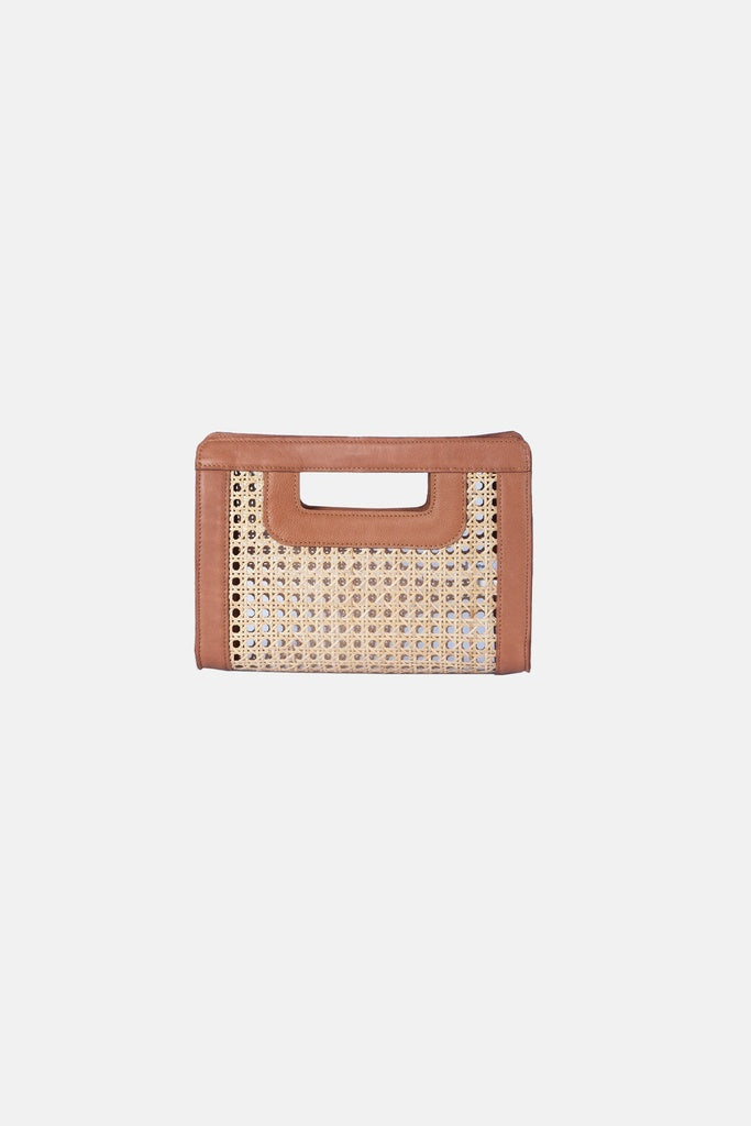 Jelavu - Delmare Tan Clutch Bag