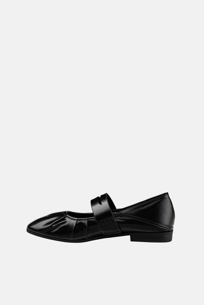JELAVU Blair Penny Loafer Ballet Flat in Black - image 1