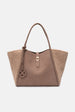 Jelavu Aspenn Faux Shearling Tote Bag - Taupe