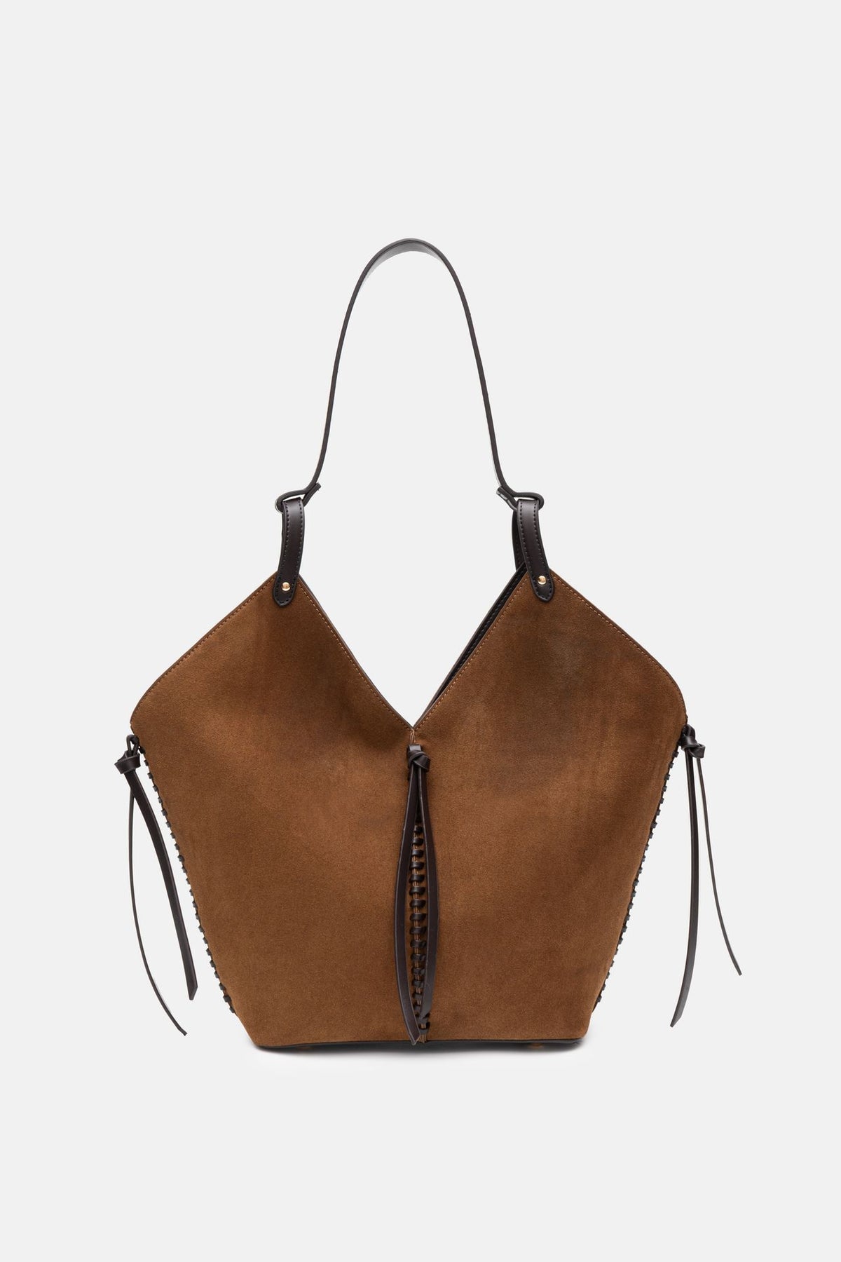 Jelavu - Sedona Suede Chestnut Tote Bag