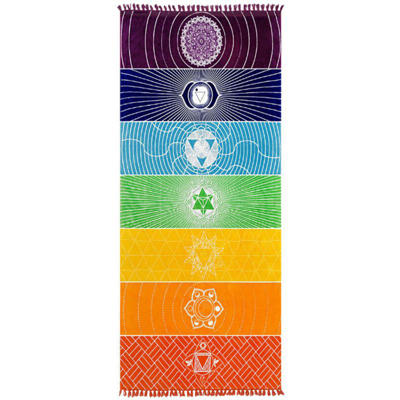 Mandala Blanket Beach Yoga Mat