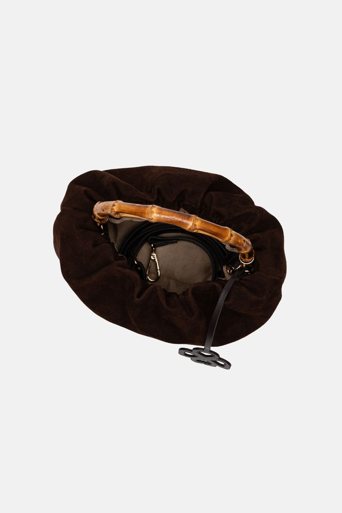 Jelavu - Vienna Suede Chocolate Crossbody Bag