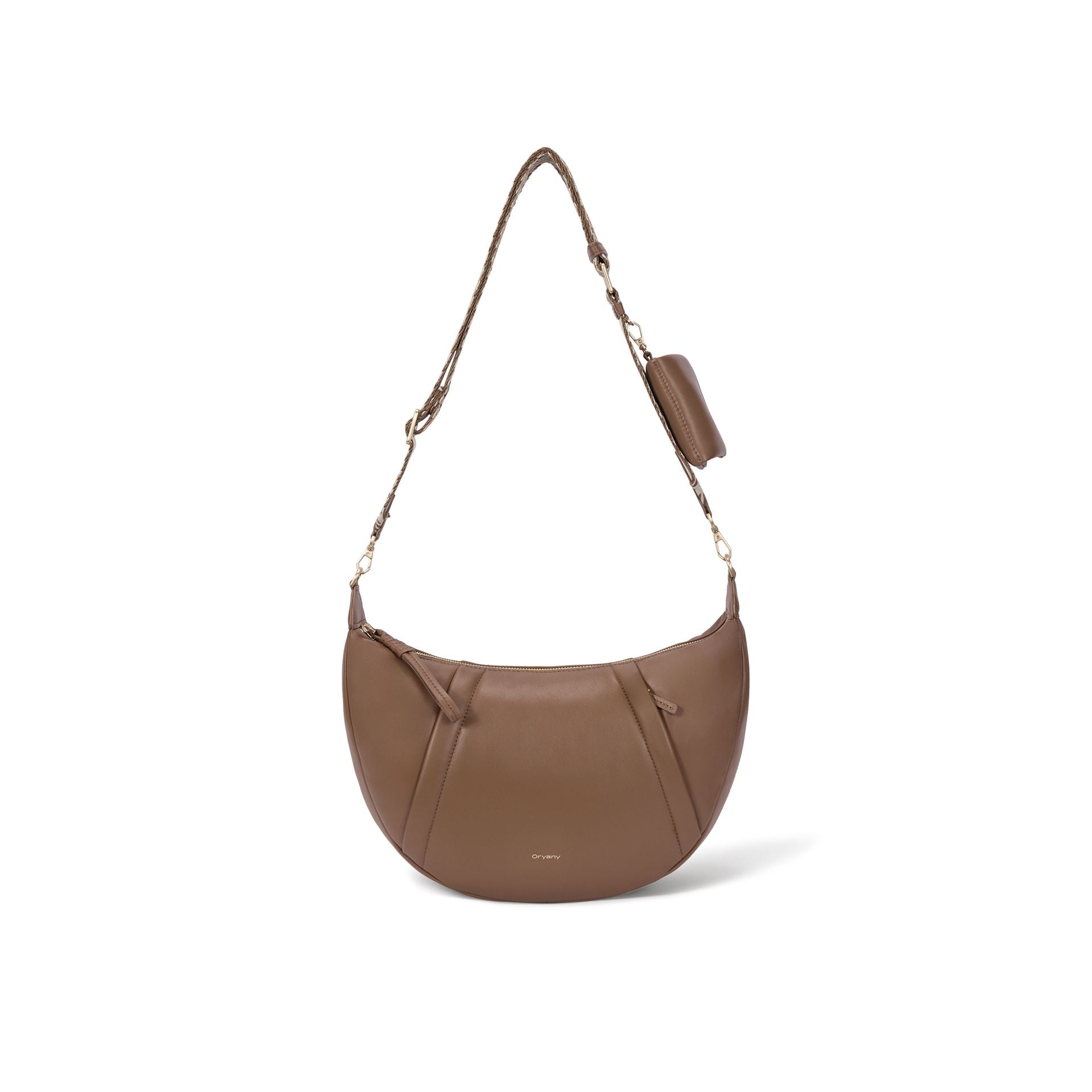 Sample Product - Oryany - Banana Leather M Crossbody Handbags - TAN / One size
