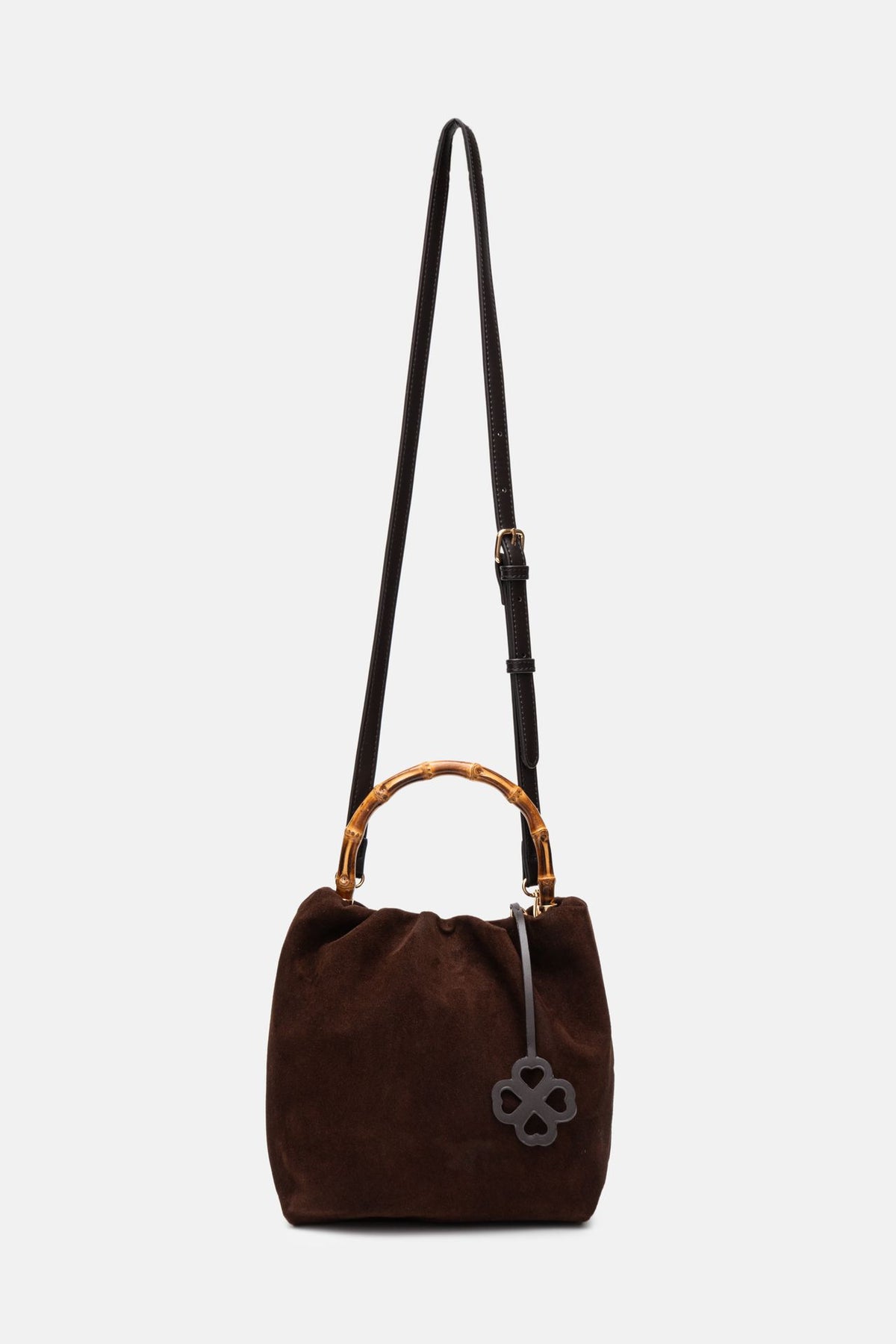 Jelavu - Vienna Suede Chocolate Crossbody Bag