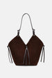 Jelavu - Sedona Suede Chocolate Tote Bag