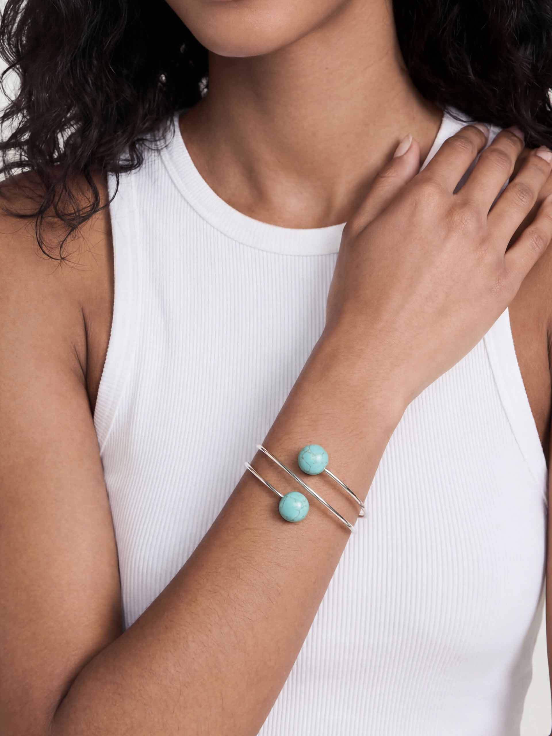 Summer Escape Turquoise Cuff
