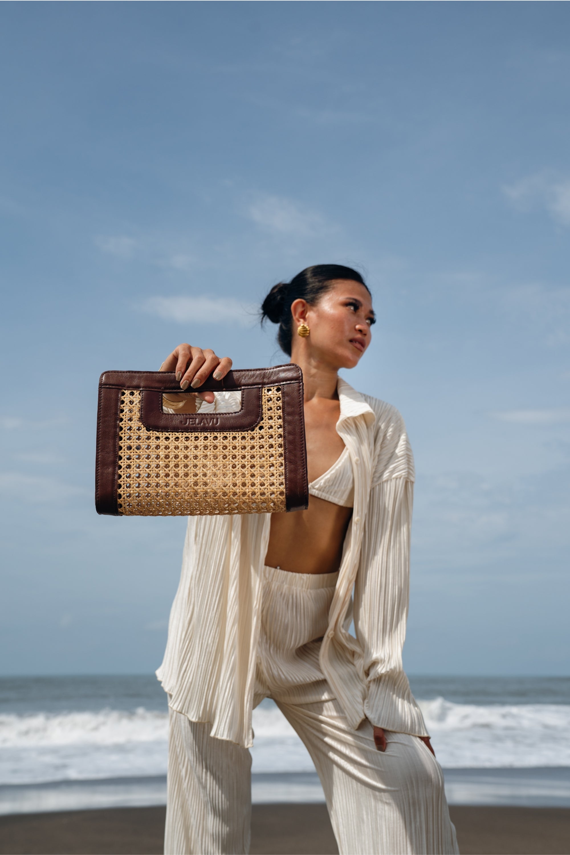 Jelavu - Delmare Chocolate Clutch Bag