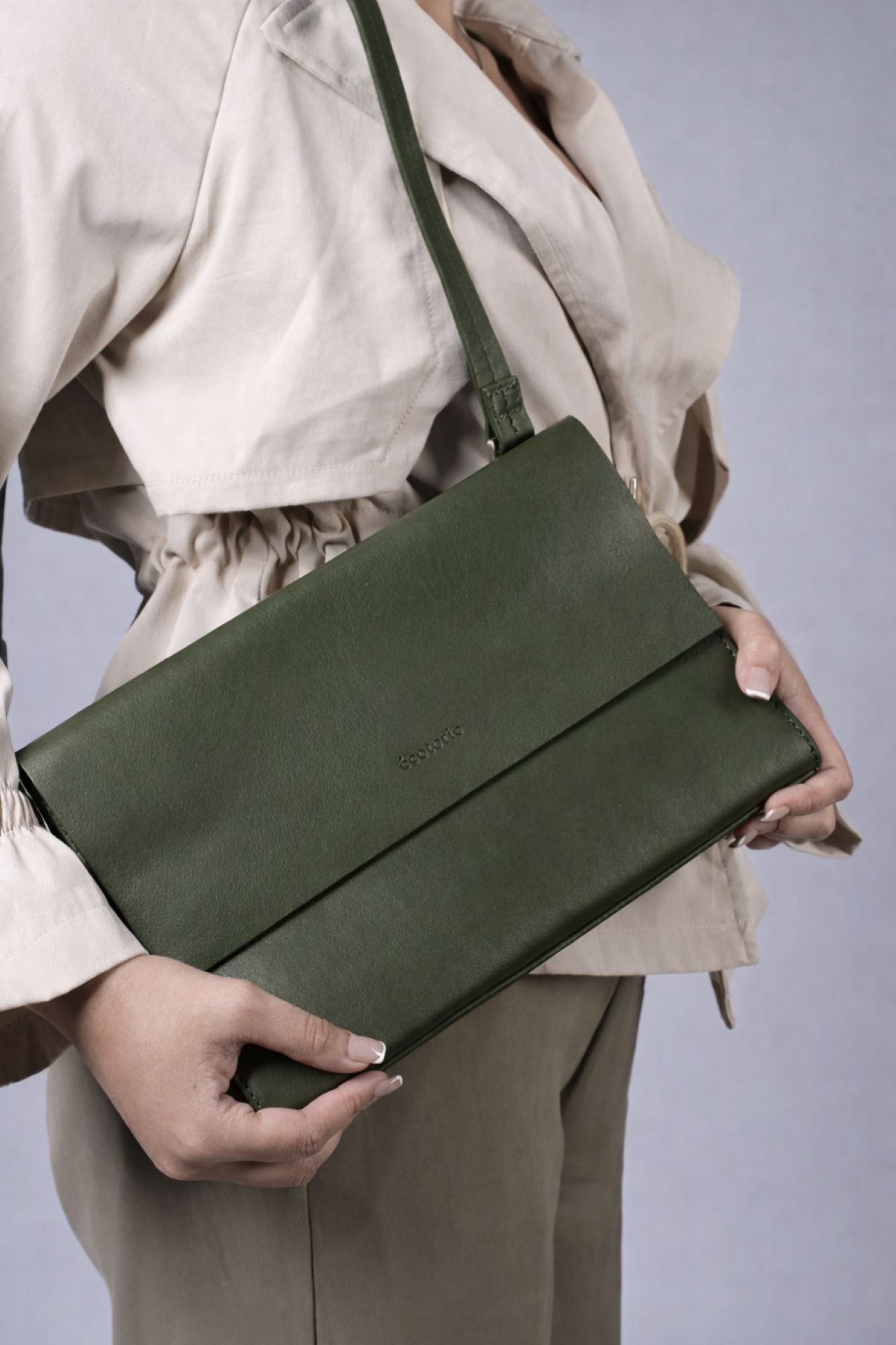 Ecotorie - Betty Dark Moss Crossbody