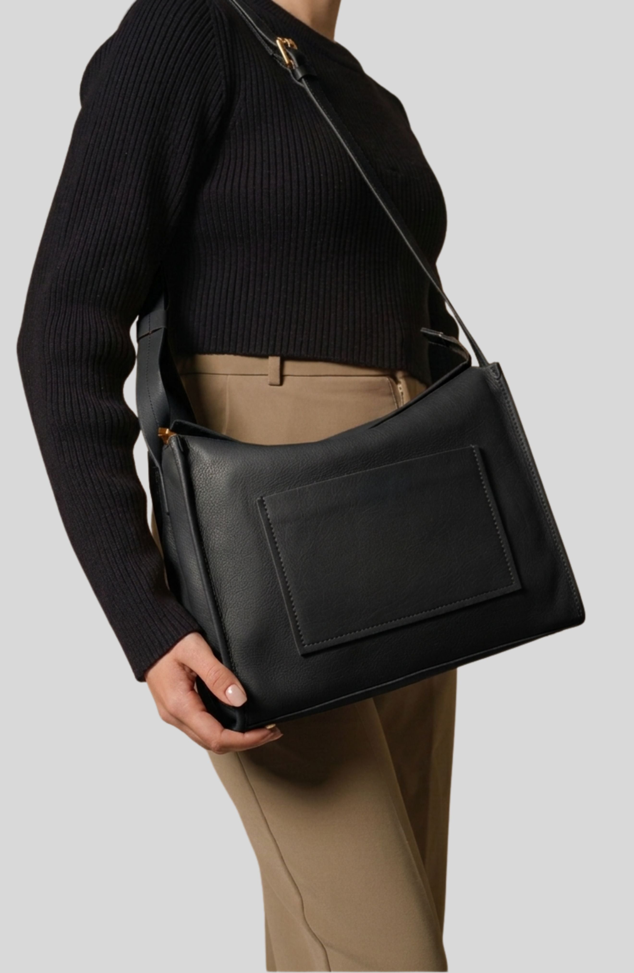 Ecotorie - Brigitte Black Crossbody