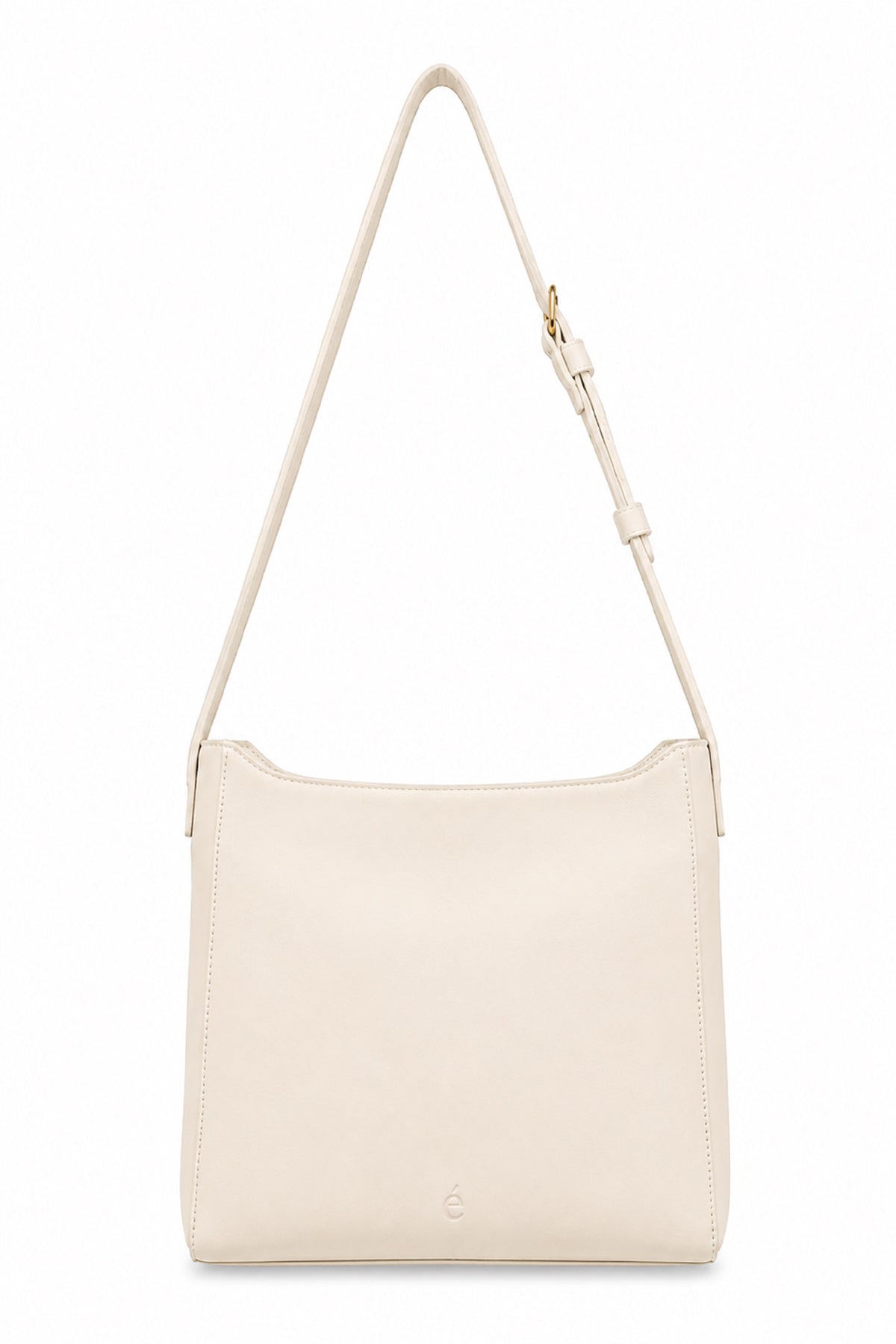Ecotorie Brigitte Leather Crossbody/Shoulder Bag-Warm White