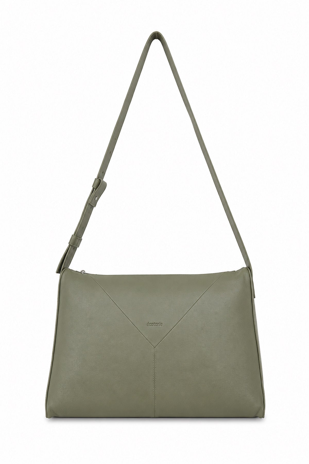 Ecotorie Freya Leather Crossbody/Shoulder Bag-Dark Moss