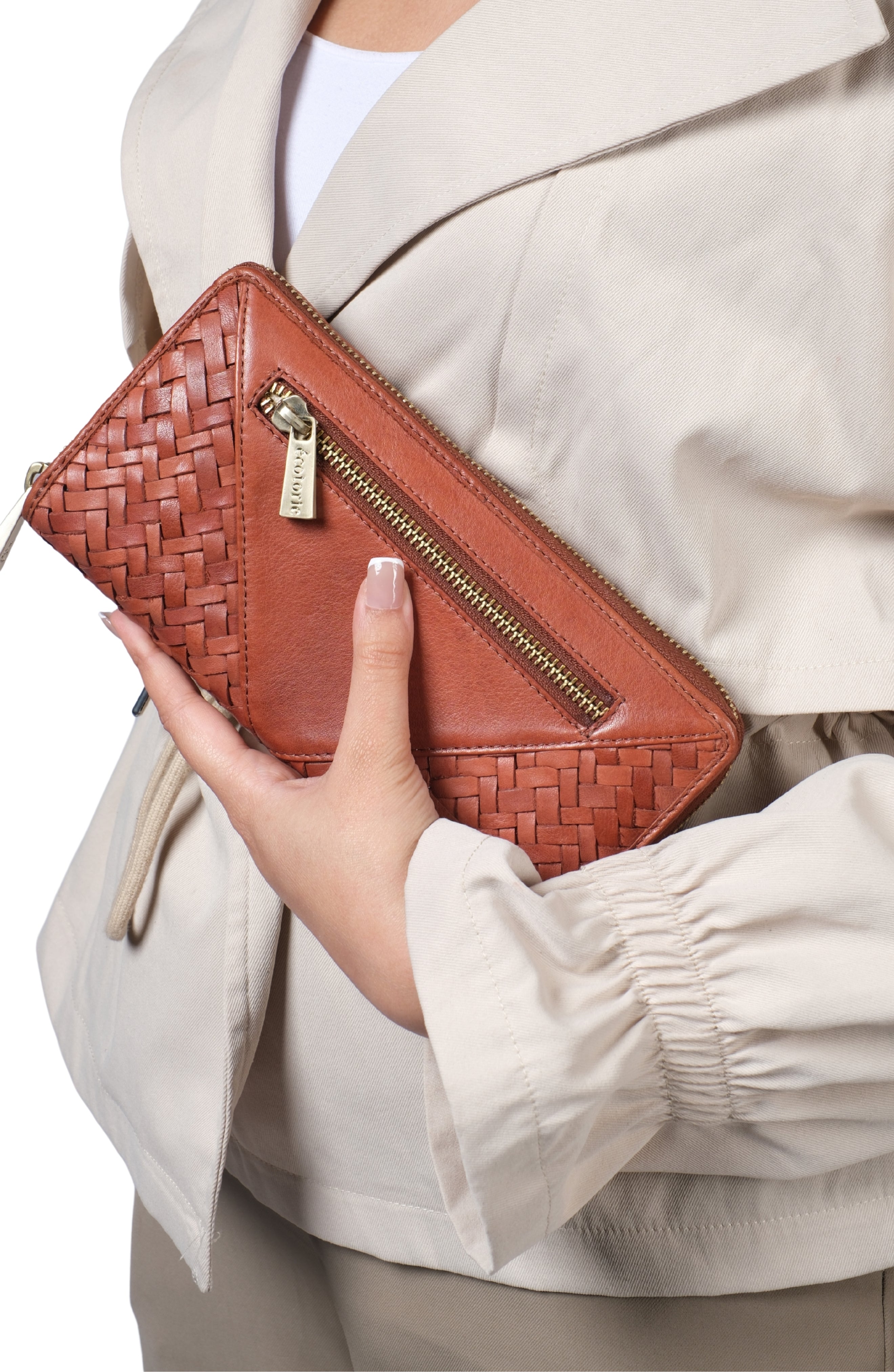 Ecotorie - Longview - Wallet - Brandy