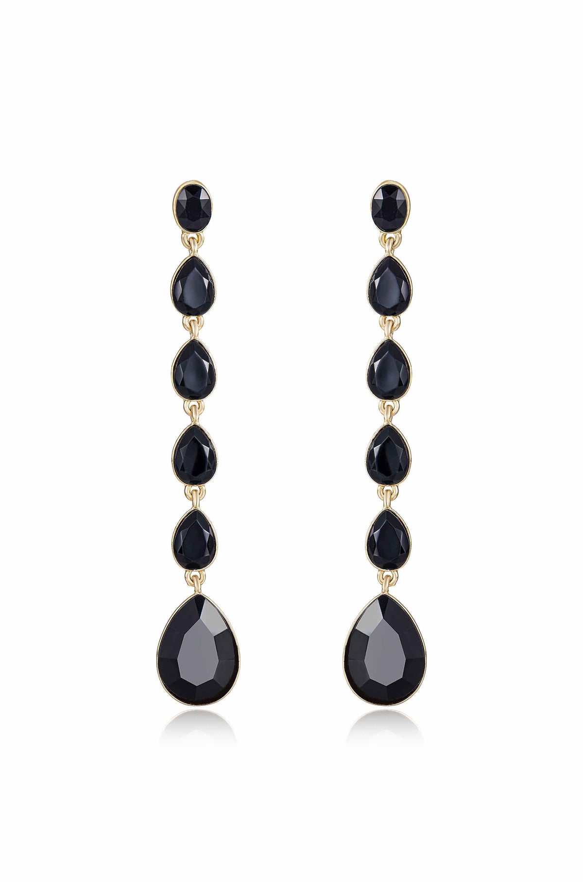 Crystallized Drop Earrings
