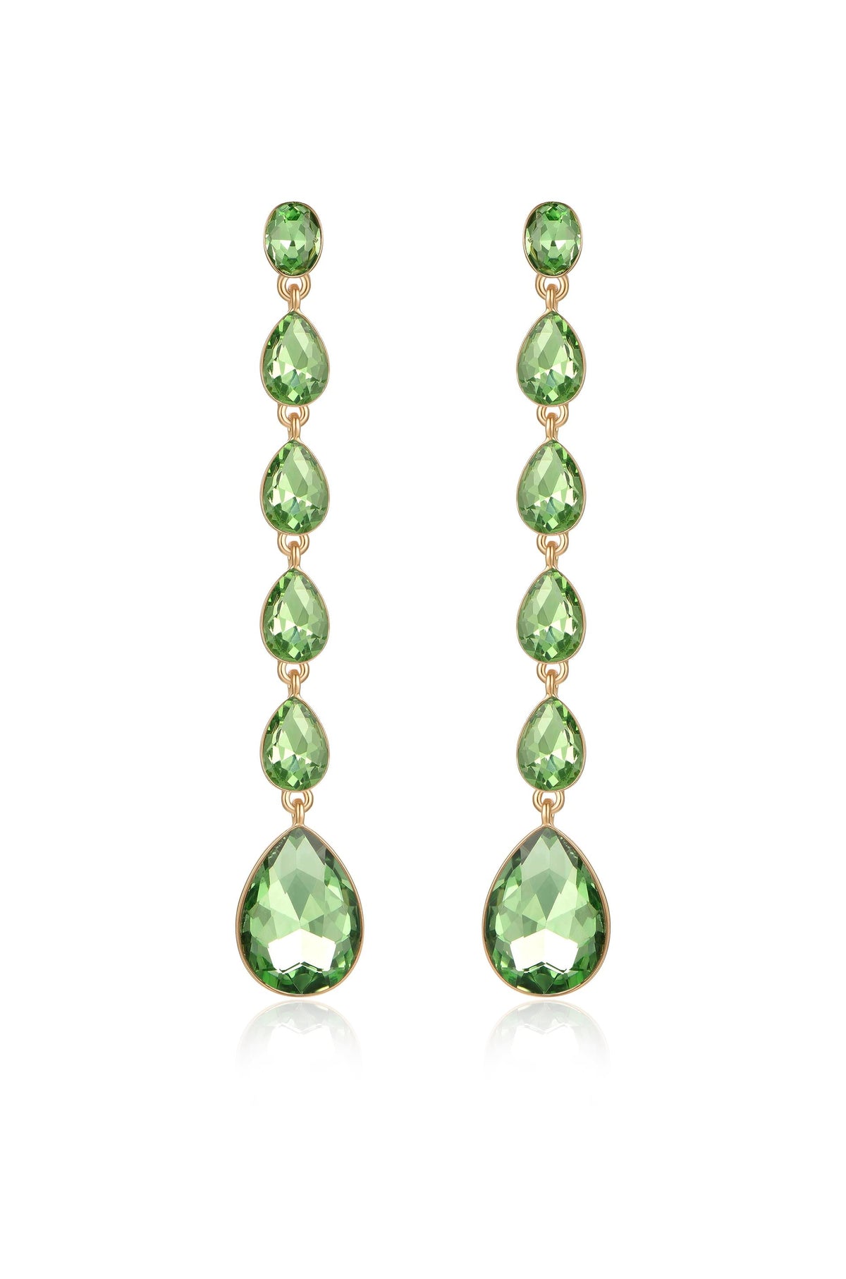 Crystallized Drop Earrings