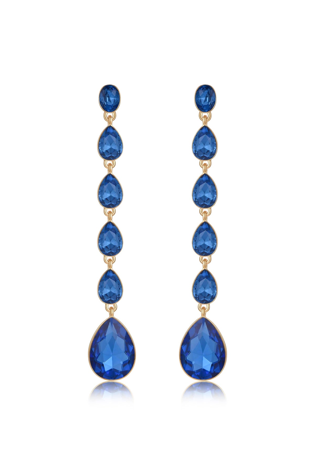 Crystallized Drop Earrings