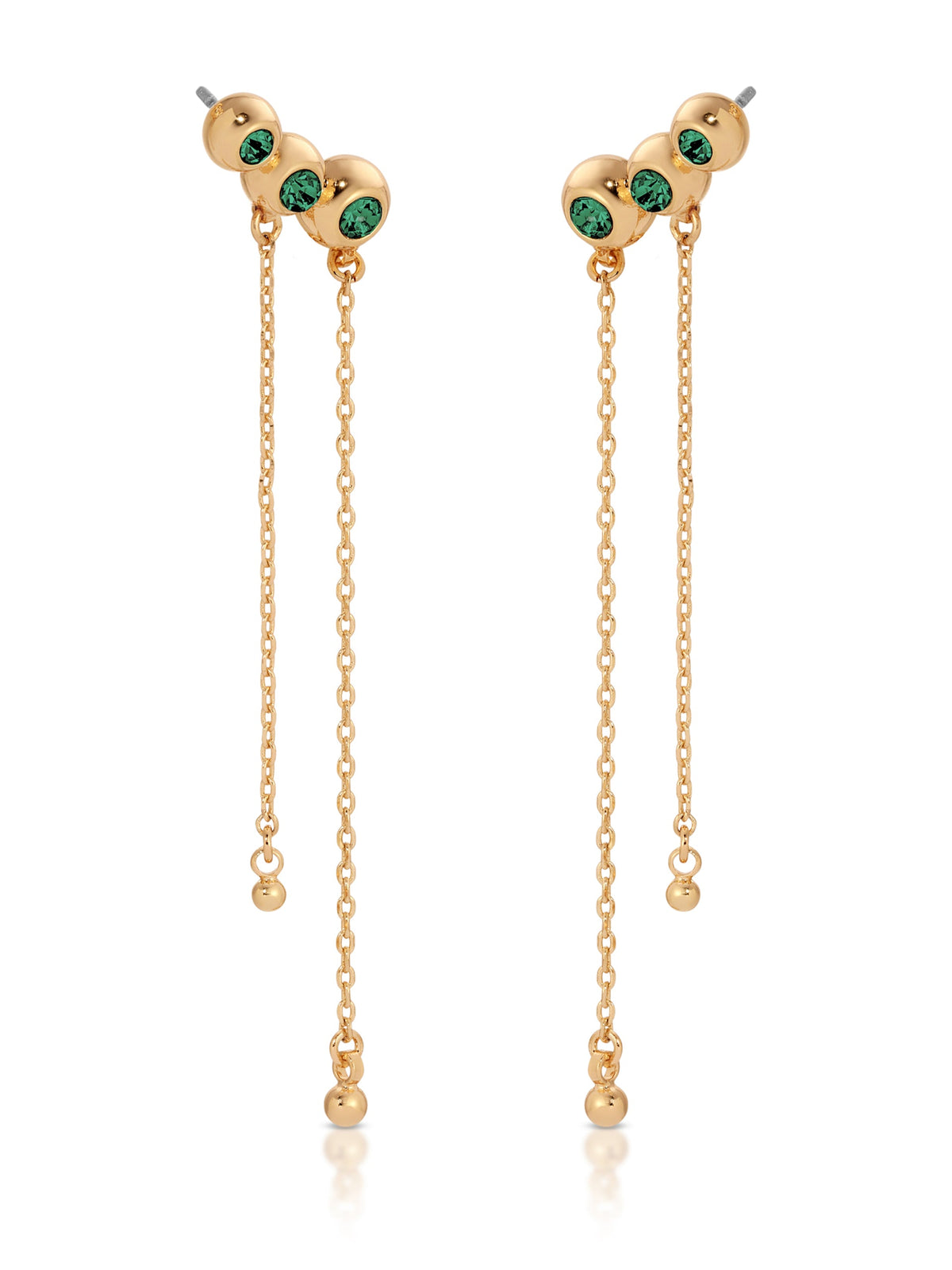 Emerald City Waterfall Earrings